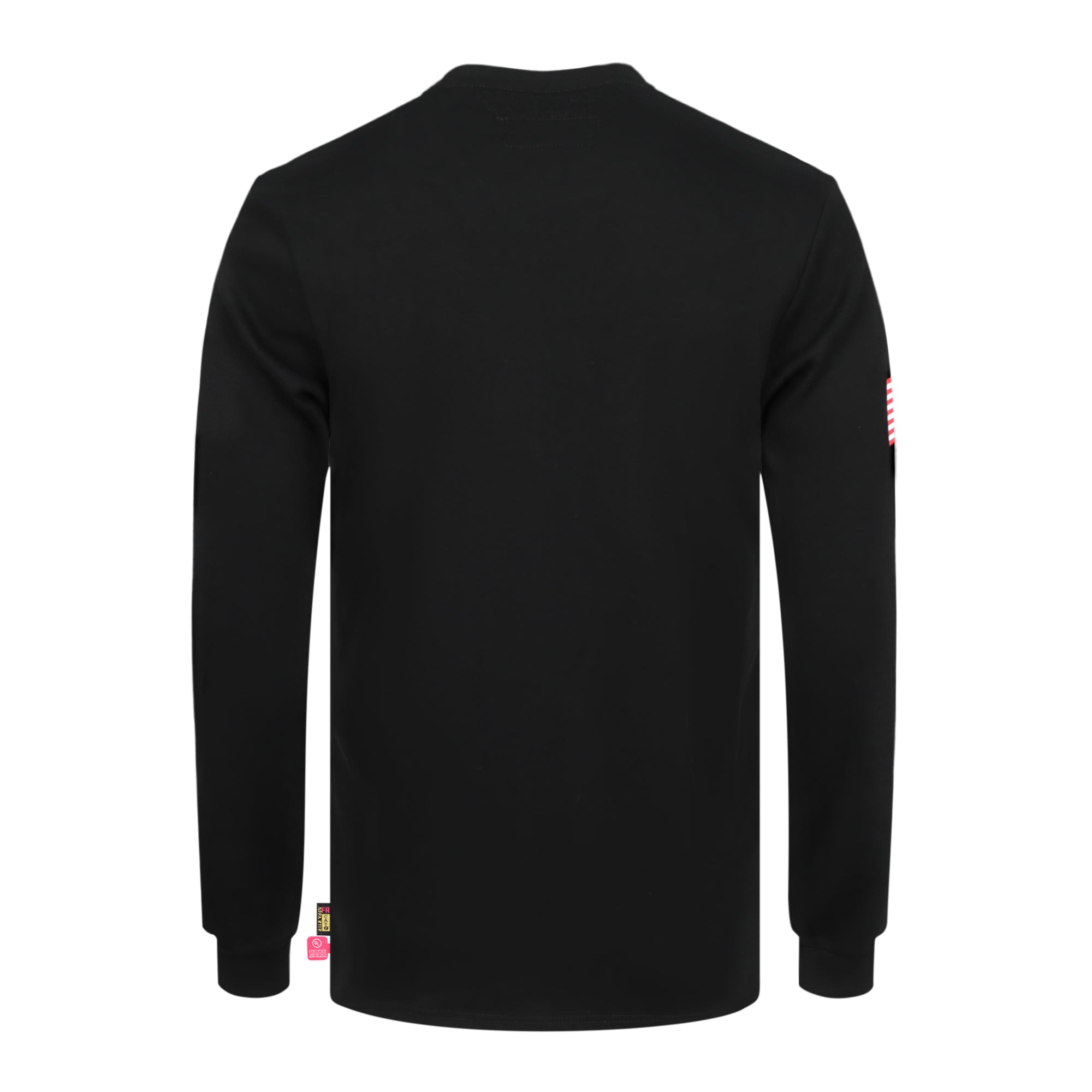 7oz Midweight Flame Resistant Flag/Skull Print Henley T-Shirts NFPA2112 CAT2-D1203