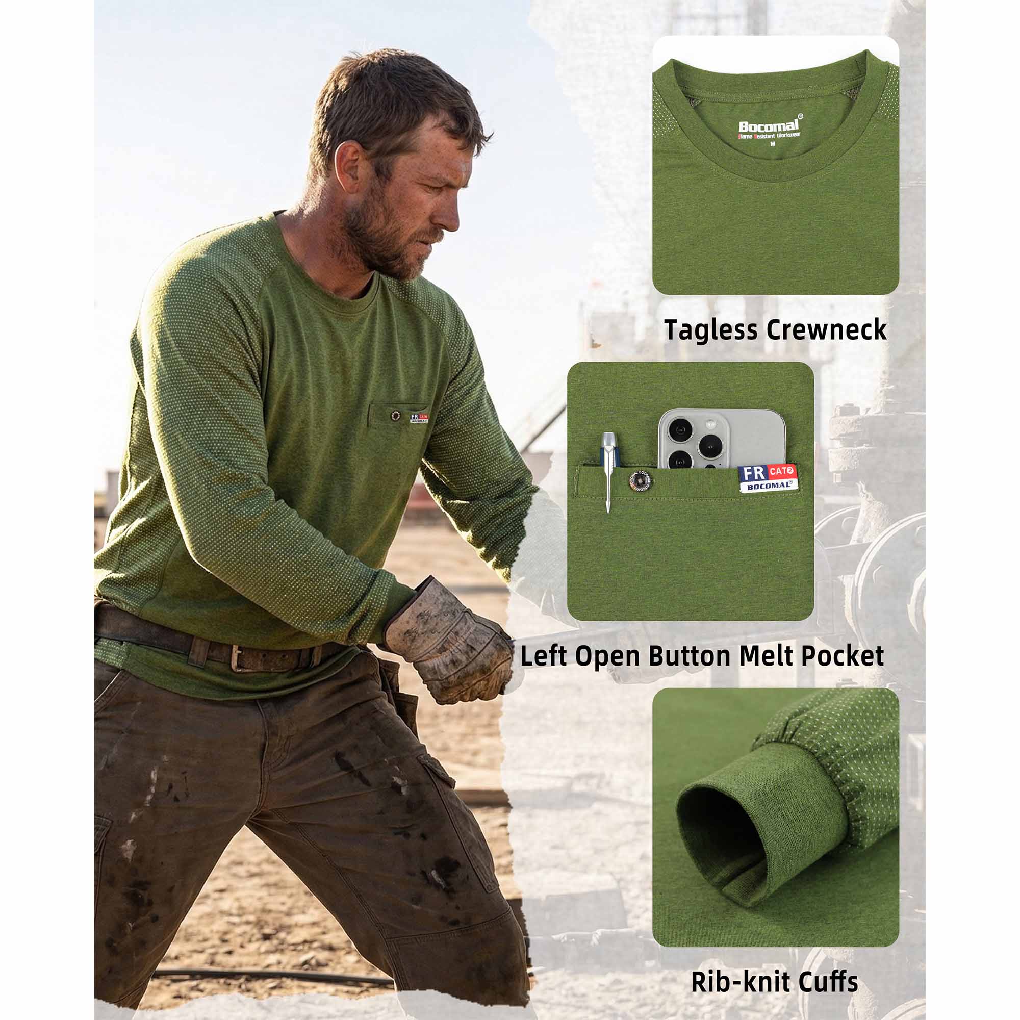 6OZ Breathable Vented Mesh (Sleeve and Underarm) FR T-Shirt- 4435