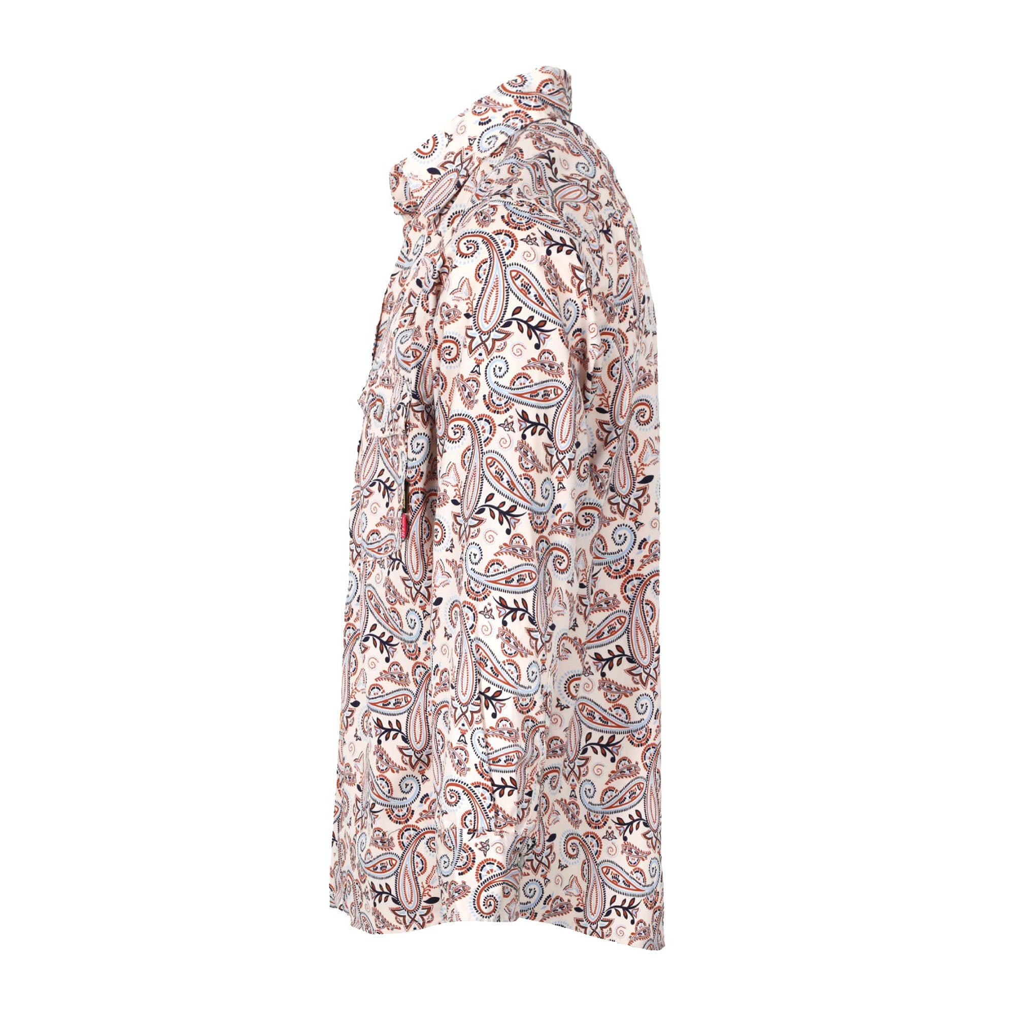 6.5OZ Lightweight Printed FR Shirts With Pearl Snap-0916A