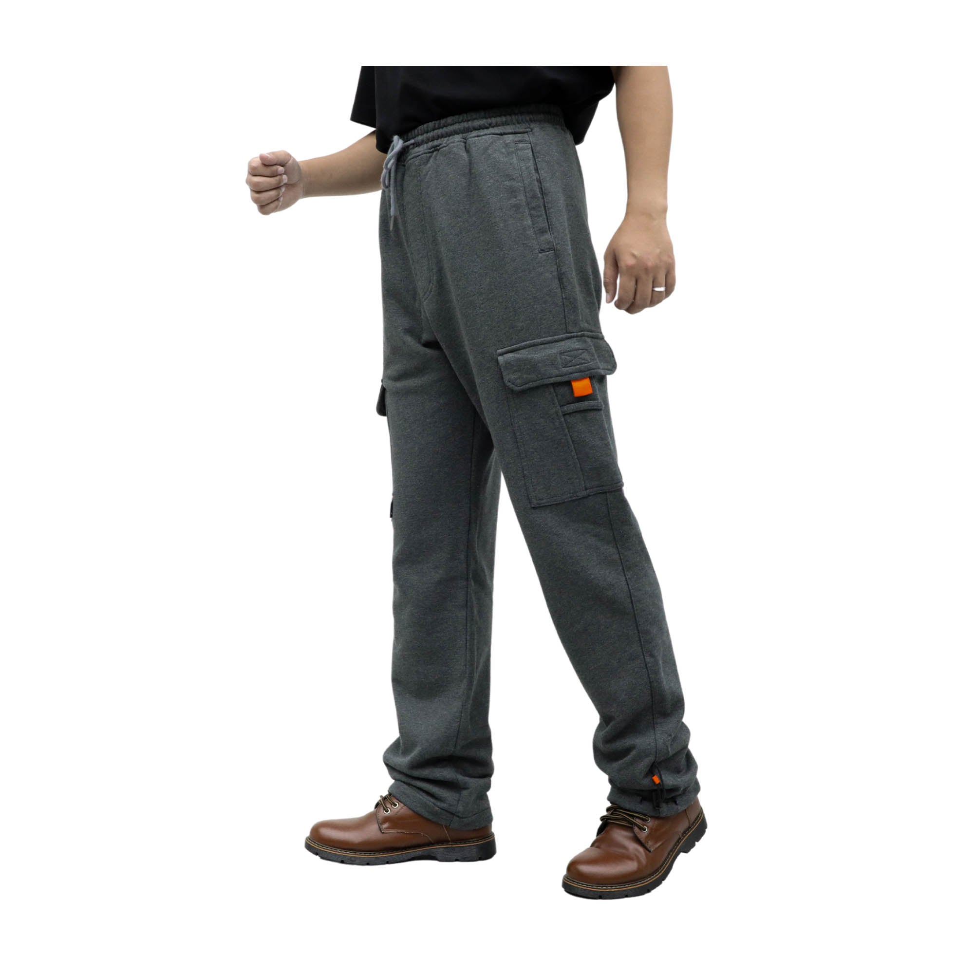 10.5oz Cargo Sweatpants / Non Fleece-5021