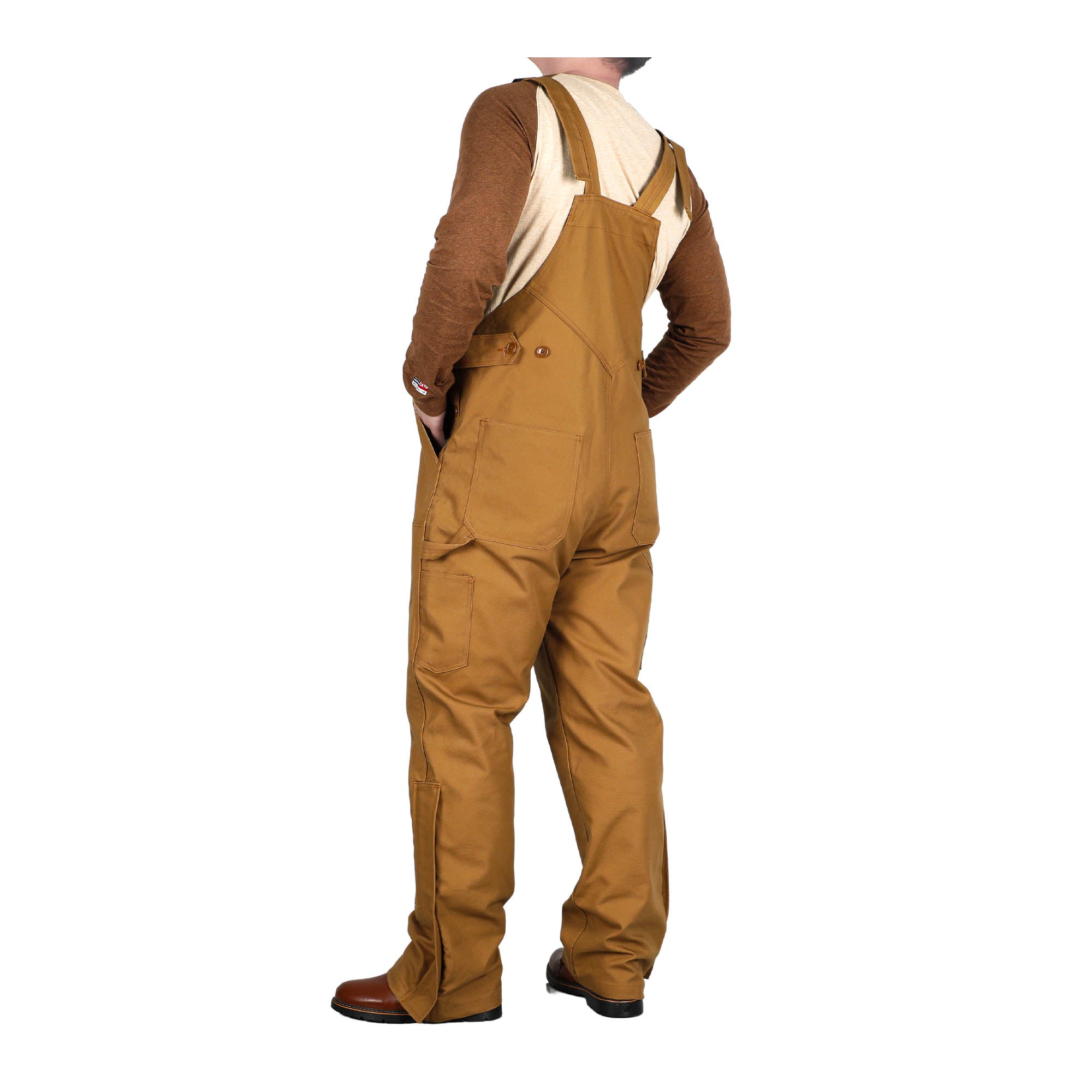 10OZ Bib Overall/Leg Zipper-6704