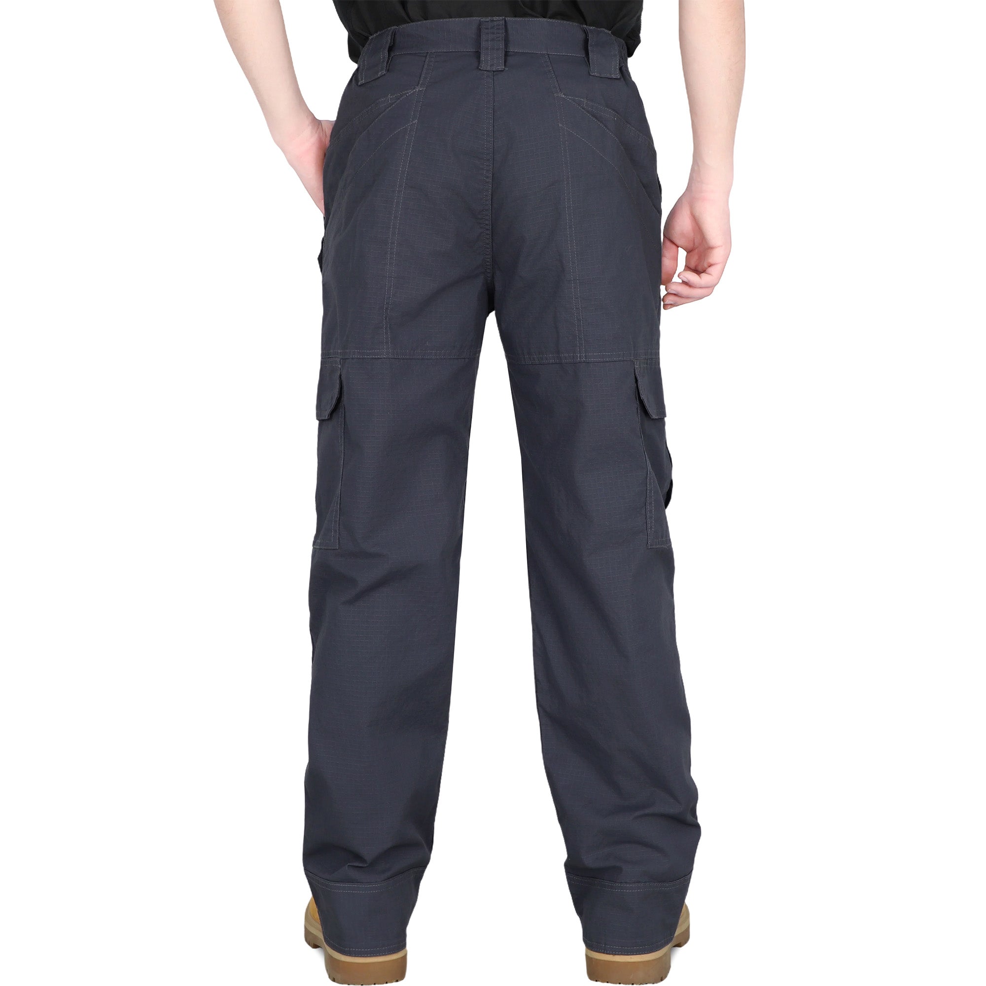 6OZ 10-Pocket Relaxed Fit Stretch Ripstop Cargo Pants（NON-FR）-PN061F