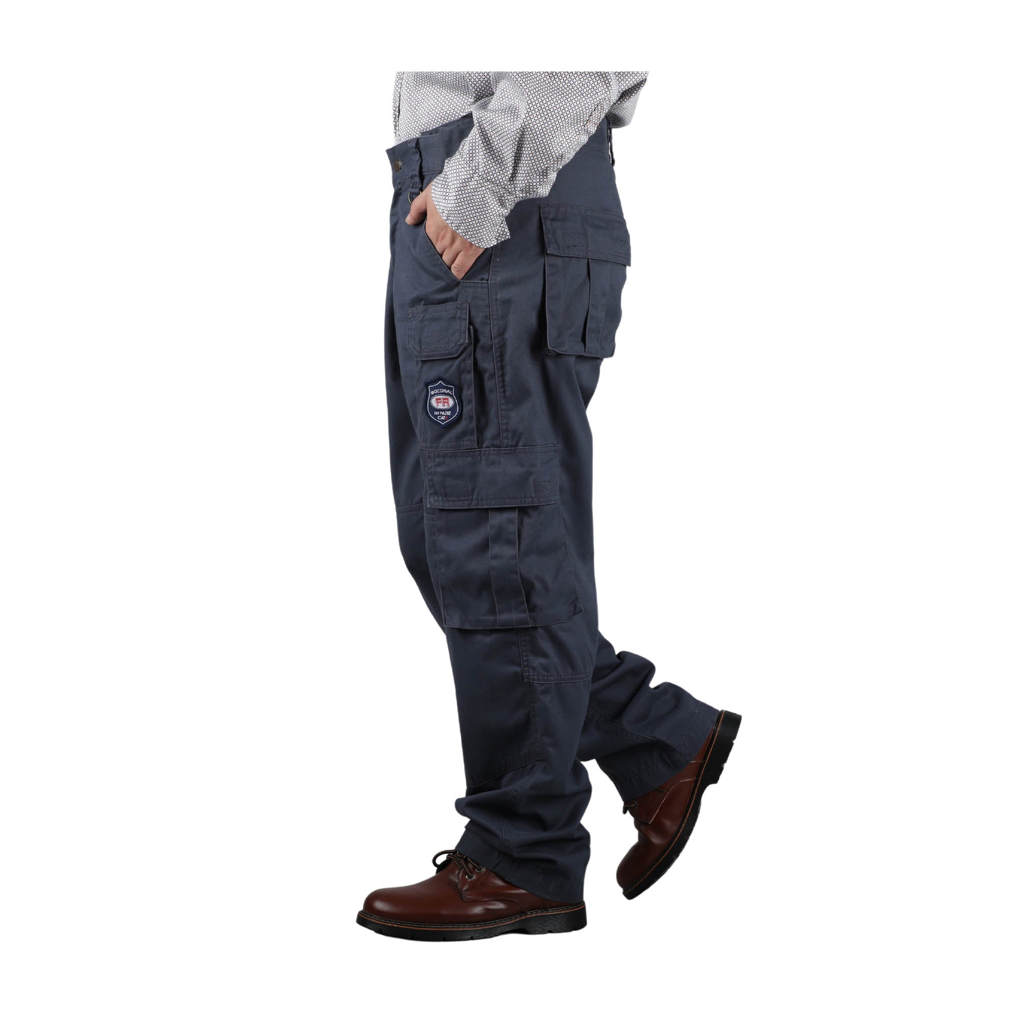 7.5OZ Cargo Pants With Water & Oil Repellent Finish-1801-2