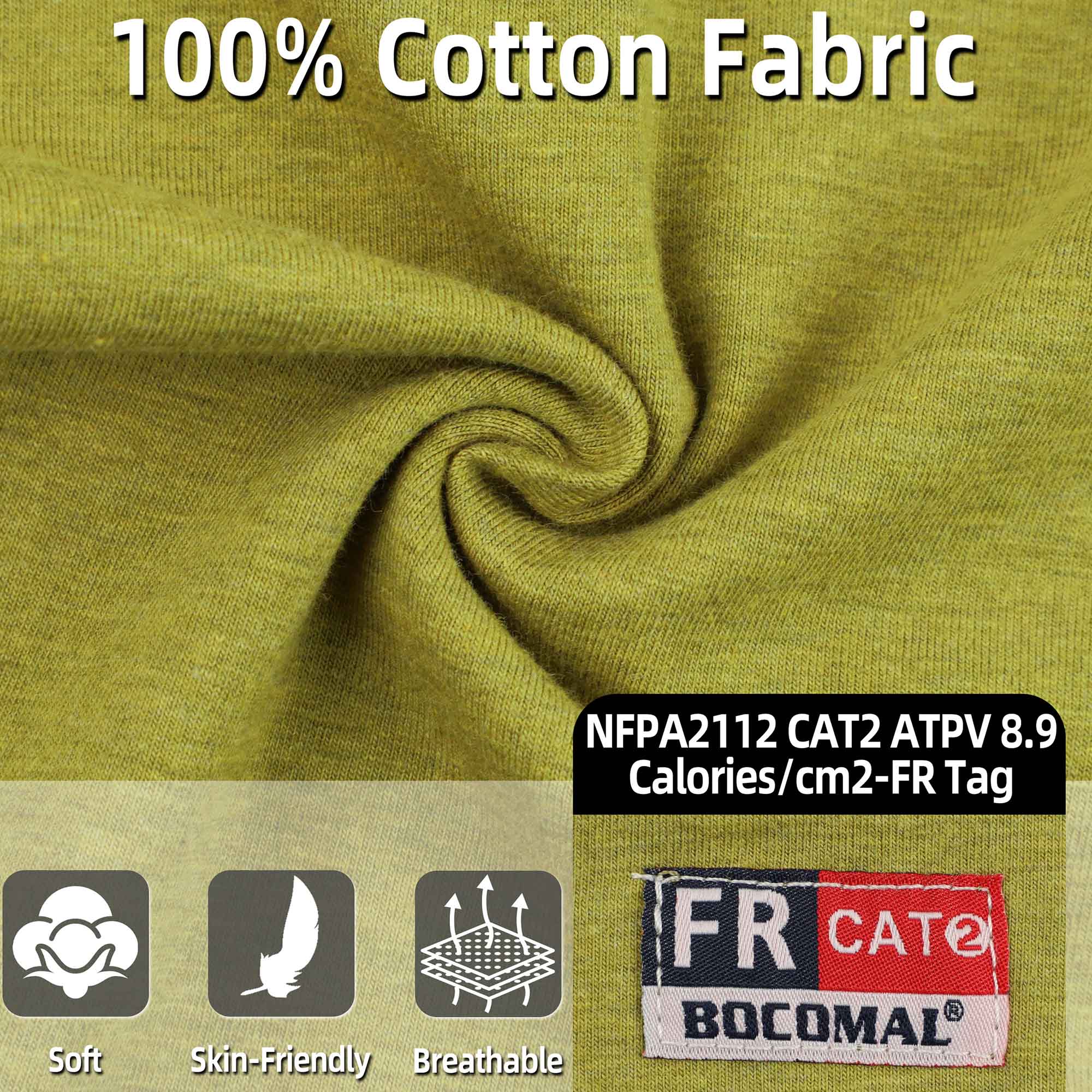 6OZ Breathable Vented Design FR T-Shirts - 6922