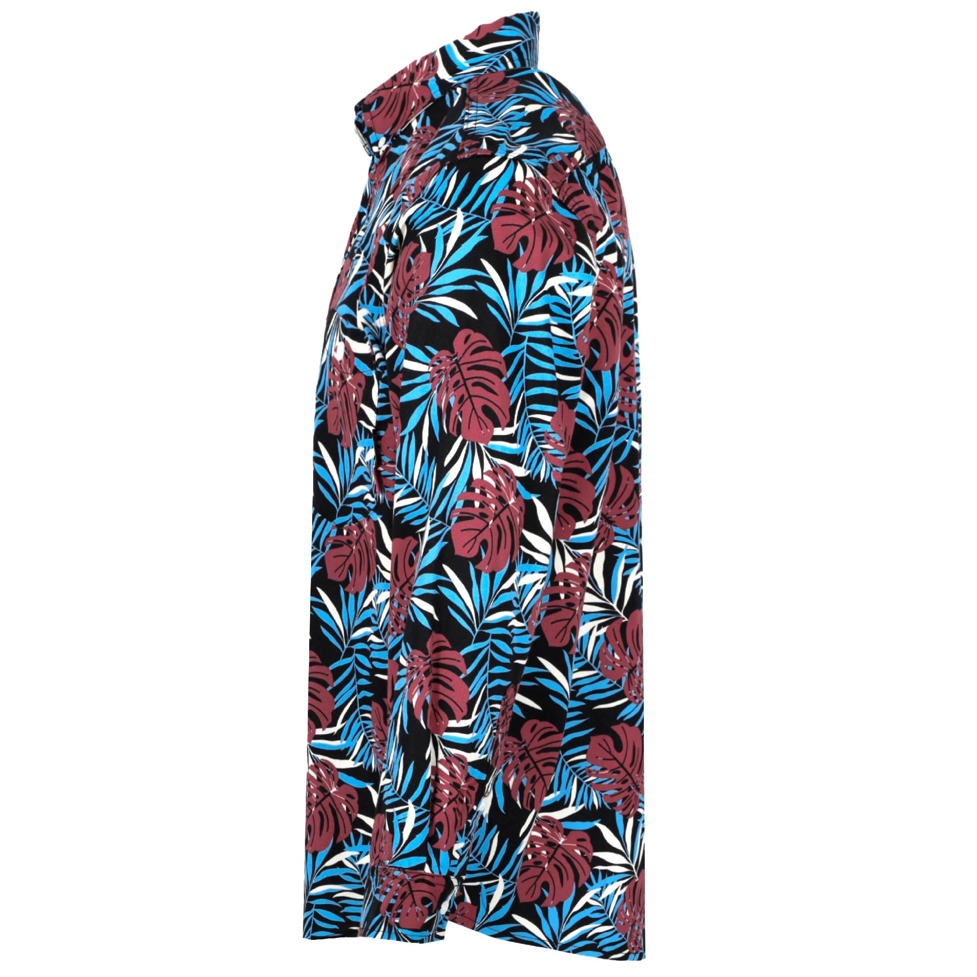 6.5OZ Printed Hawaii Lightweight Button Down Flame Resistant Shirts-0816A