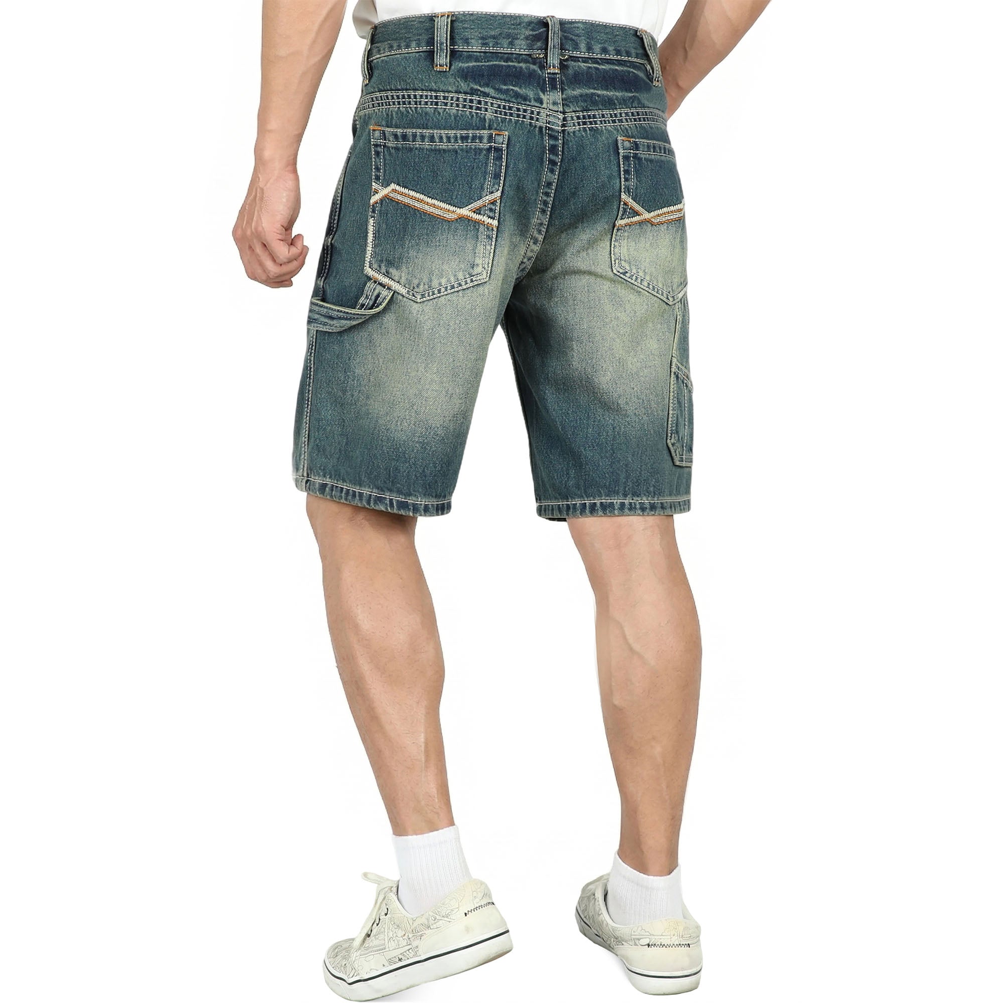 12.5OZ Heavy Duty 100% C Relaxed Denim Shorts (NON-FR)-PN102A
