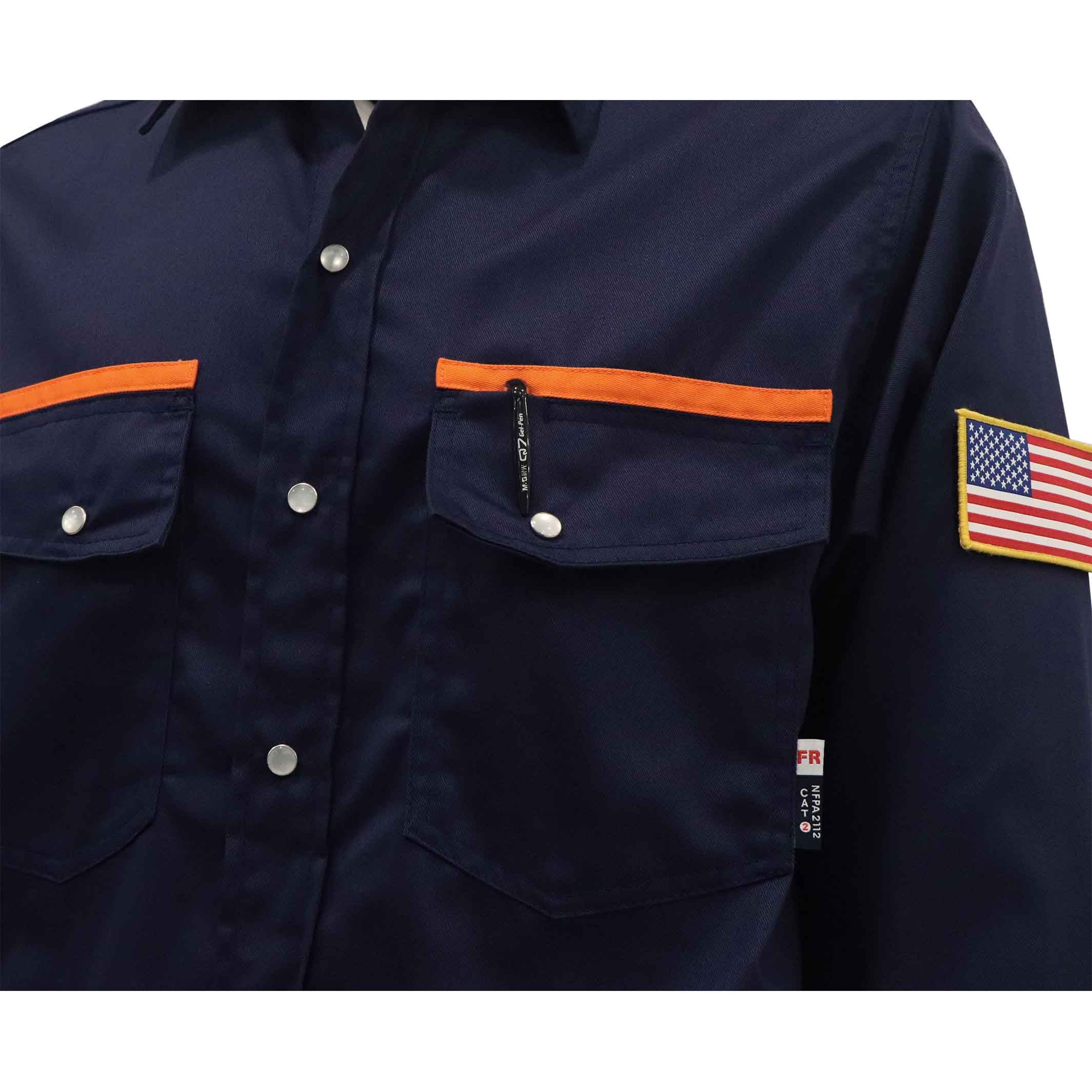 6.5OZ Solid Water & Oil Repellent Work Shirt - 5407