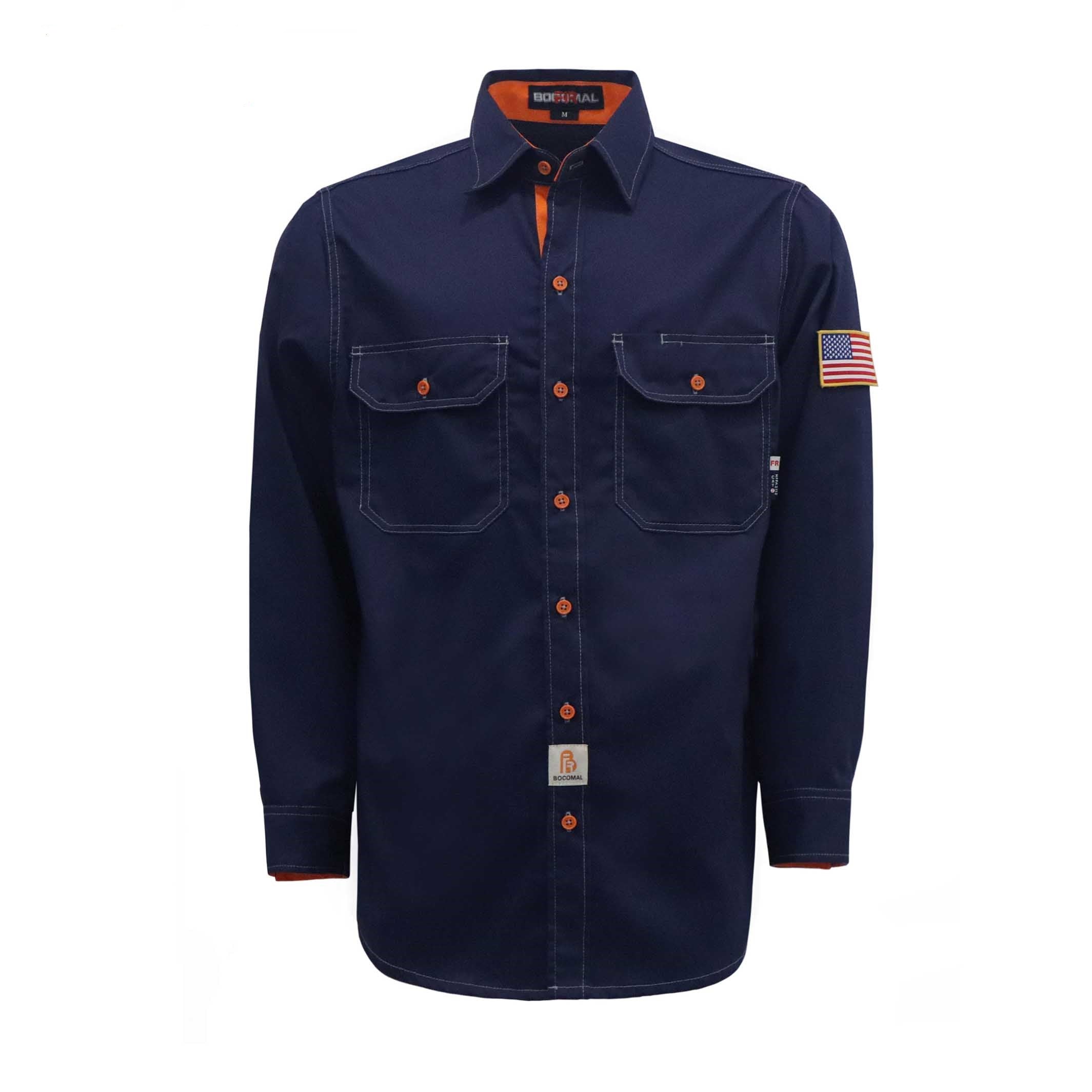 6.5OZ Solid Color Shirt With Water & Oil Repellent Finish-5307
