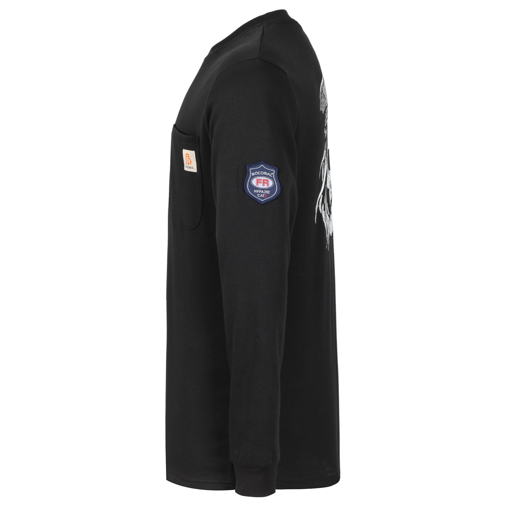 Printed Series Flame Resistant NFPA2112 CAT2 Work T-Shirt/Hoodies(Final Sale)