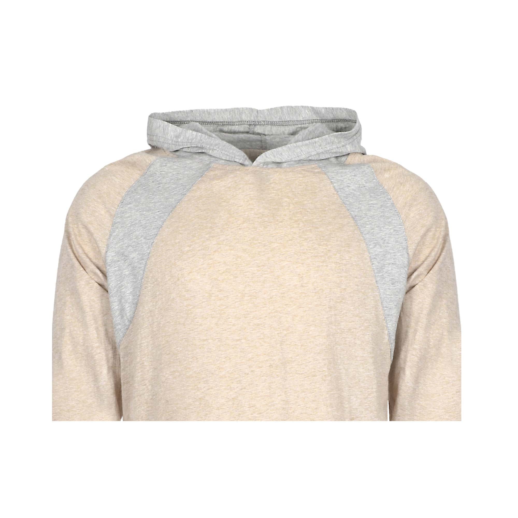 4.5OZ Buttonless Pullover T-Shirts/Contrast Fabric-4117