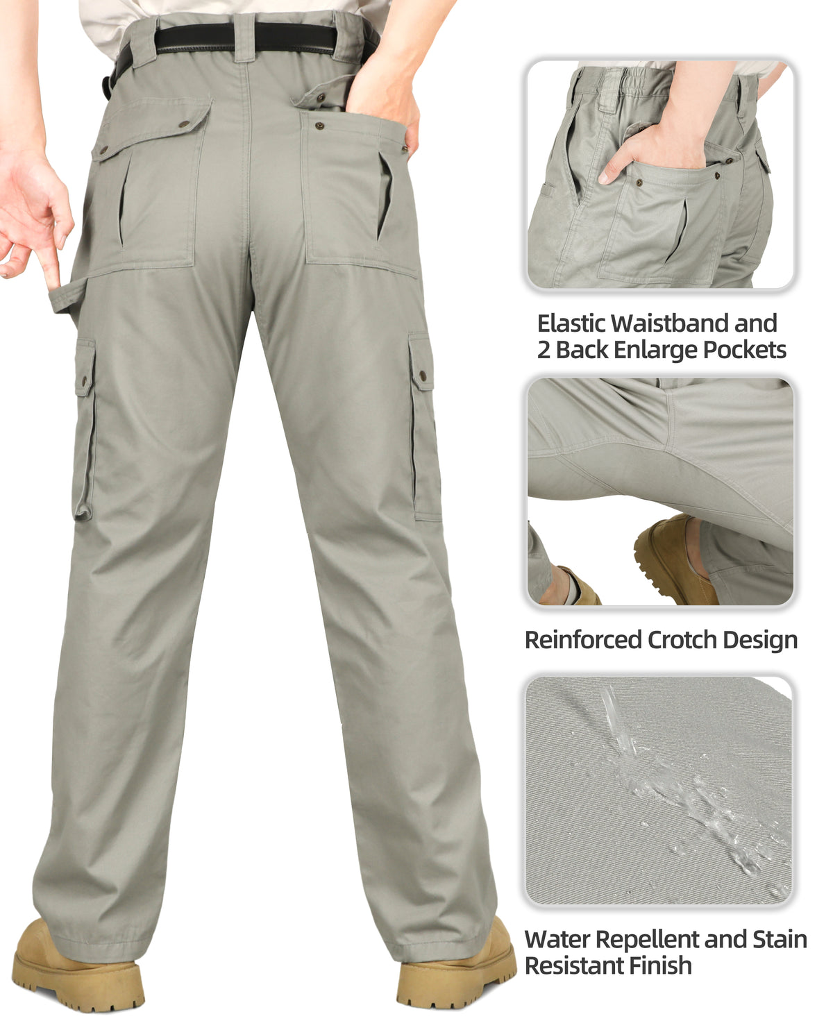 7.5OZ Cargo Pants-9 Pockets-3301