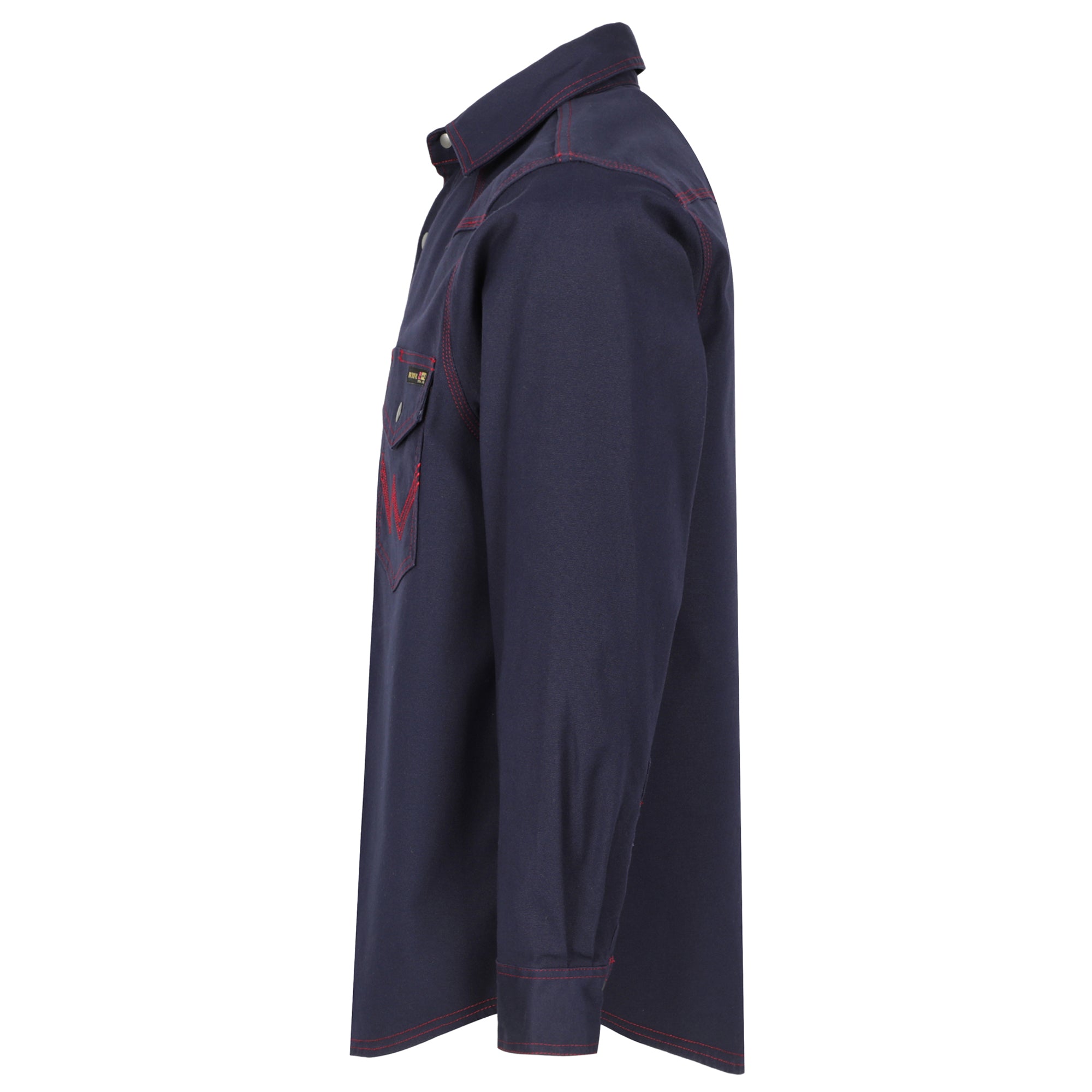 8.5oz Heavyweight Stretch Canvas FR Welding Shirts-0932