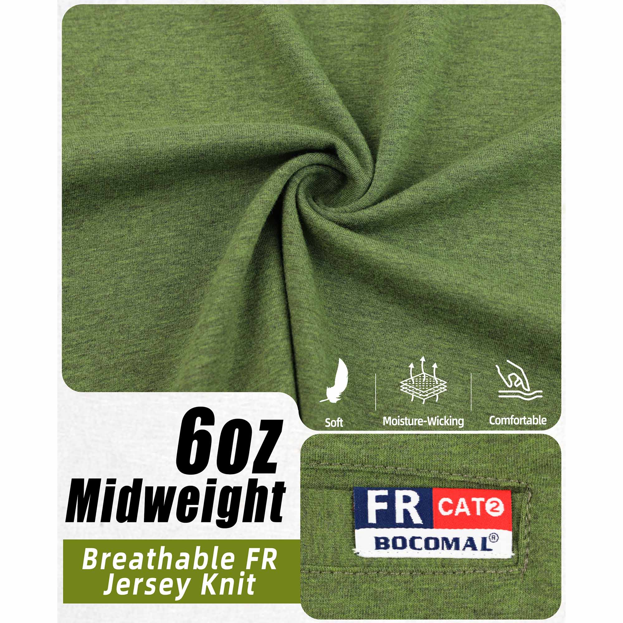 6OZ Breathable Vented Mesh (Sleeve and Underarm) FR T-Shirt- 4435