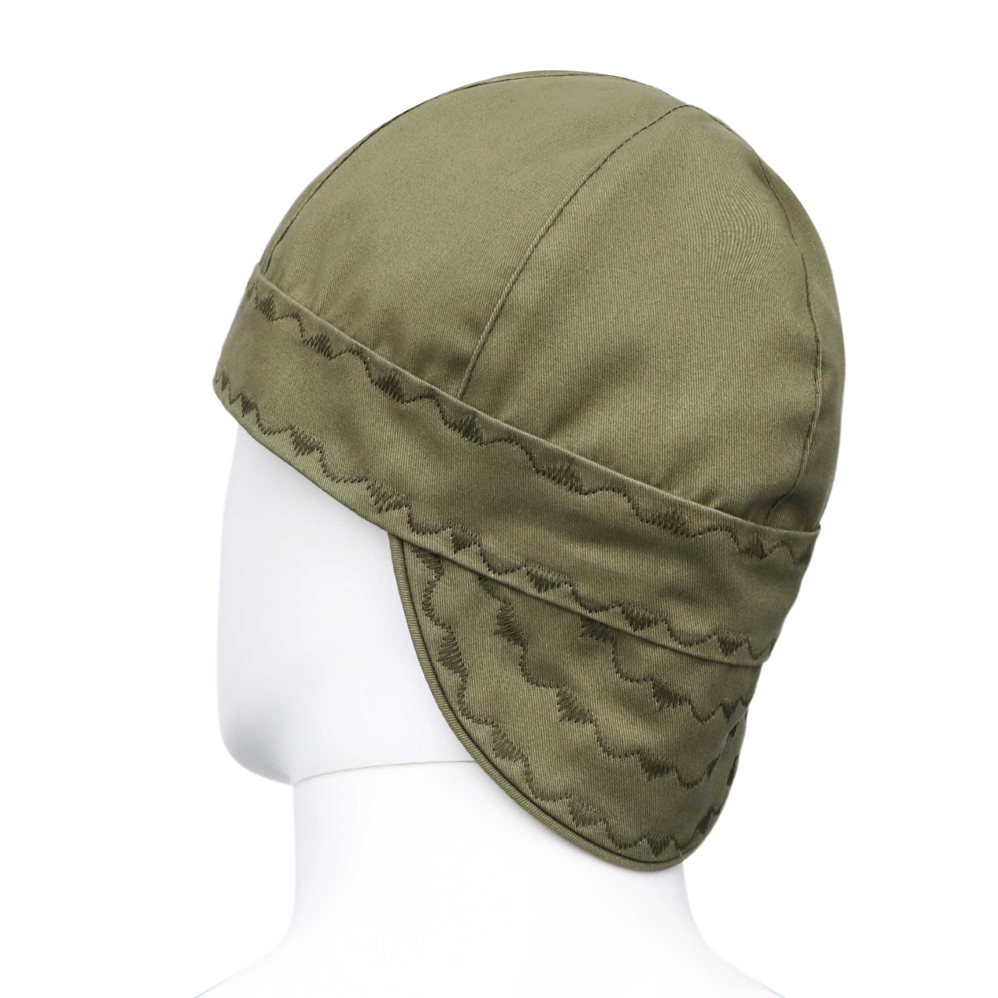 High Deep CAT2 Flame Resistant Midweight 6 Pannel Welder Caps-4801