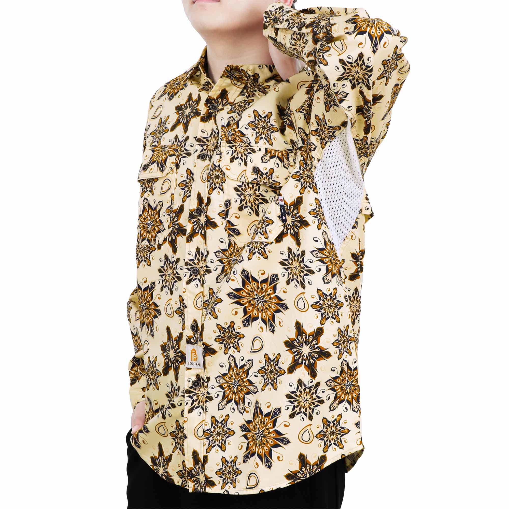 6.5OZ Vented Mesh Back & Underarm Breathable Shirts-1307