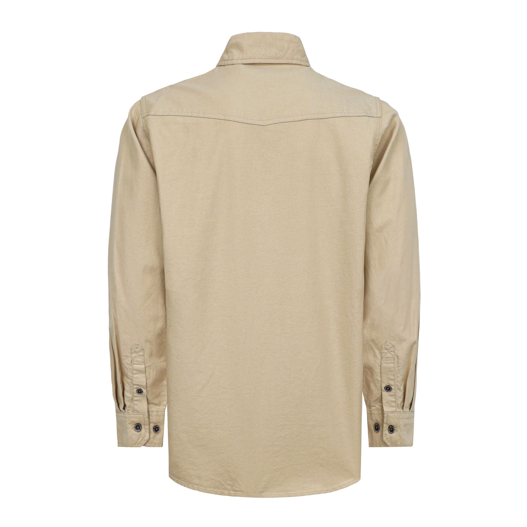 6.5OZ Dura-Light Soft Heather Duck FR Work Shirt -B639