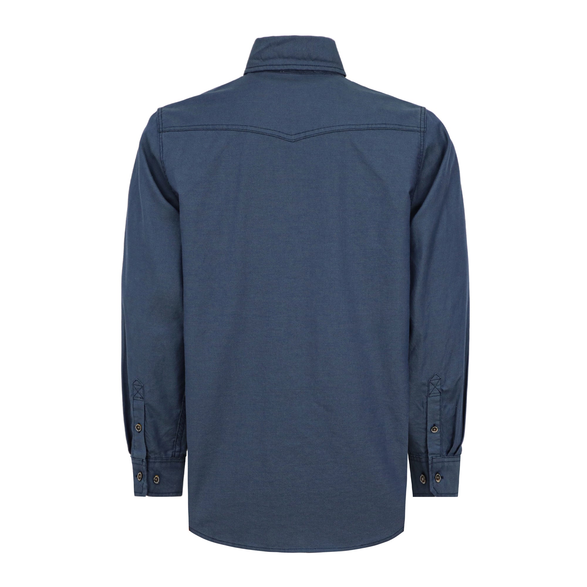 6.5OZ Dura-Light Soft Heather Duck FR Work Shirt -B639