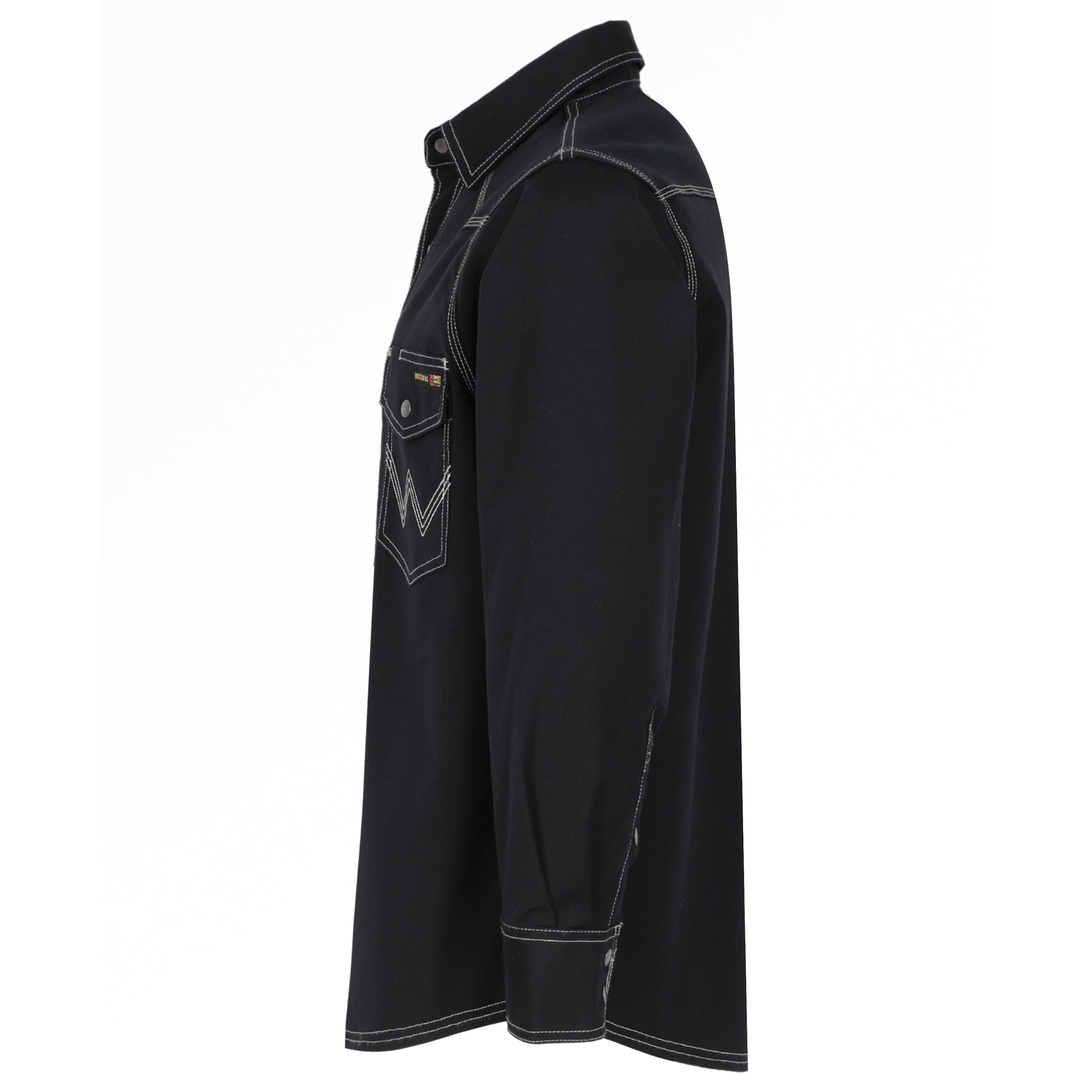 8.5oz Heavyweight Stretch Canvas FR Welding Shirts-0932