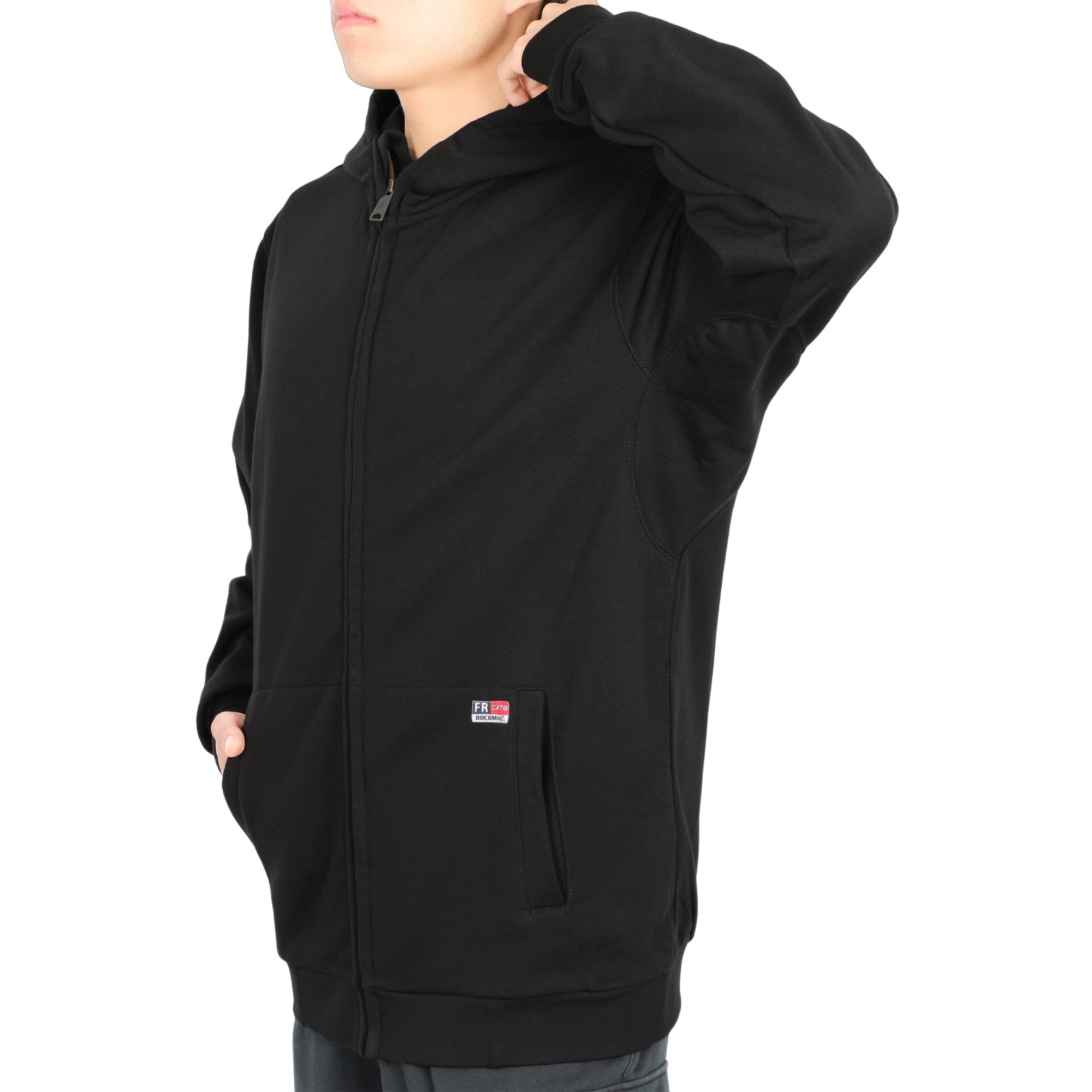 12.5oz Heavyweight Permanent Flame Resistant Modacrylic Cotton Hooded Sweatshirts-9634/9534