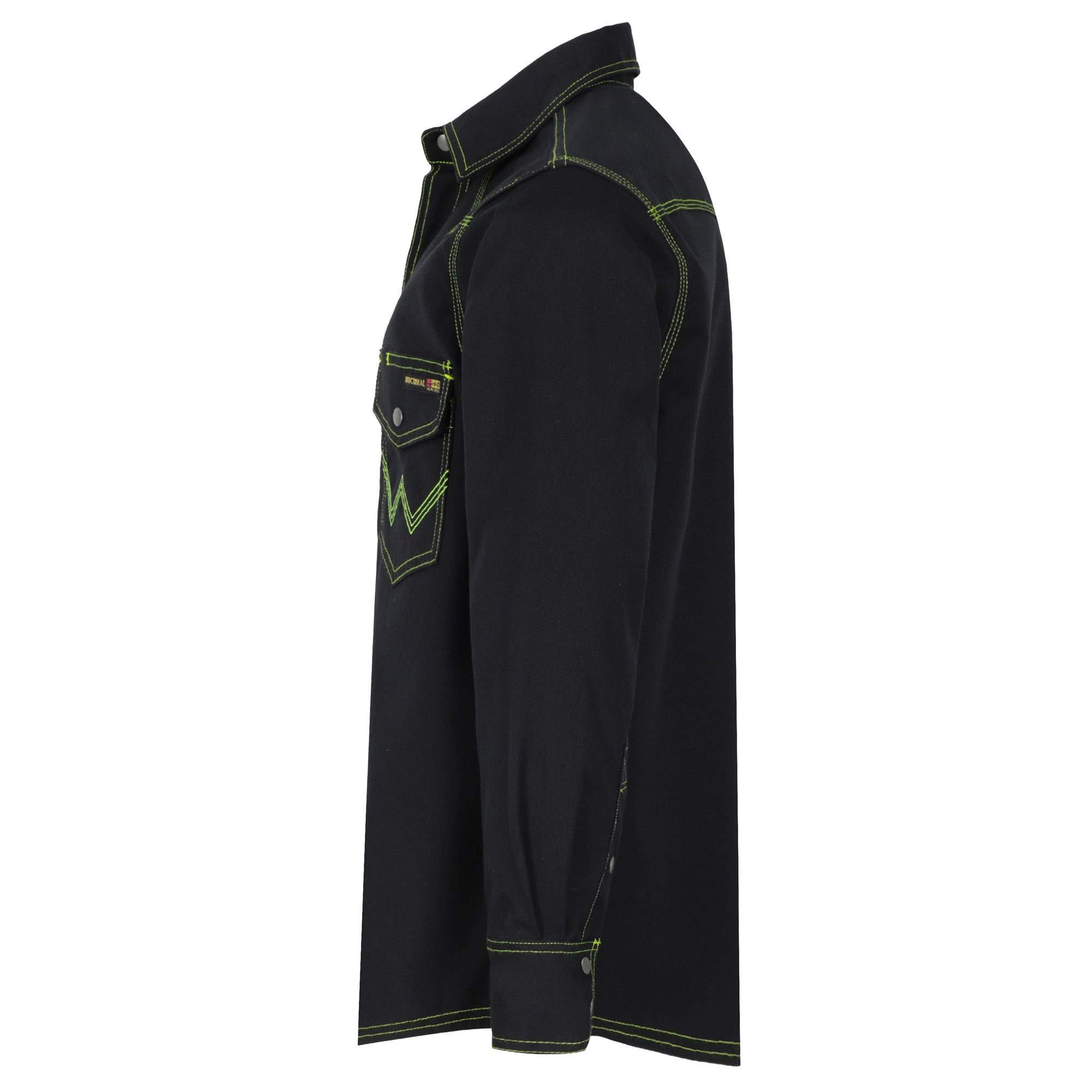 8.5oz Heavyweight Stretch Canvas FR Welding Shirts-0932