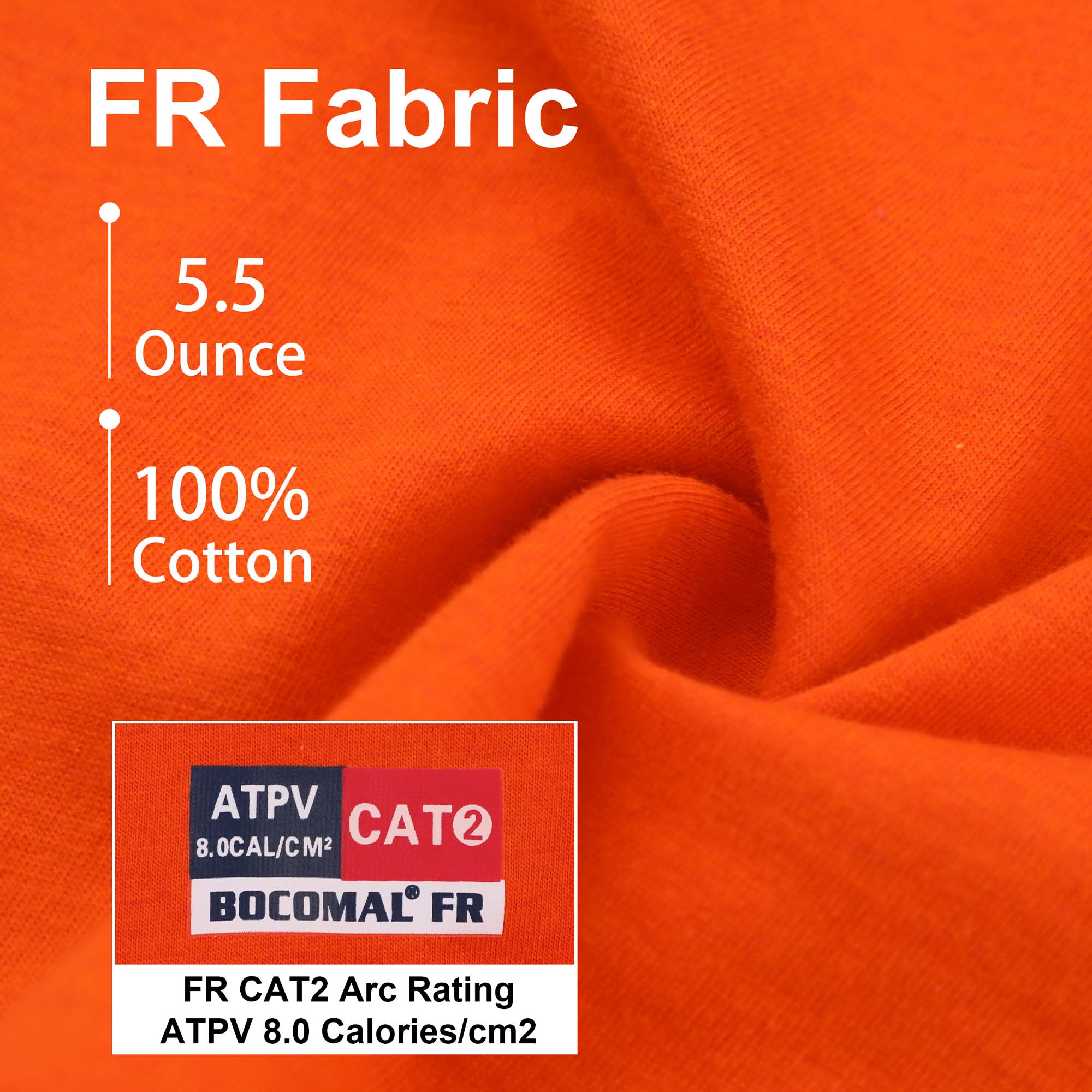 5.5OZ Lightweight Hi Vis Summer Vented Mesh FR T-Shirt-6008HV