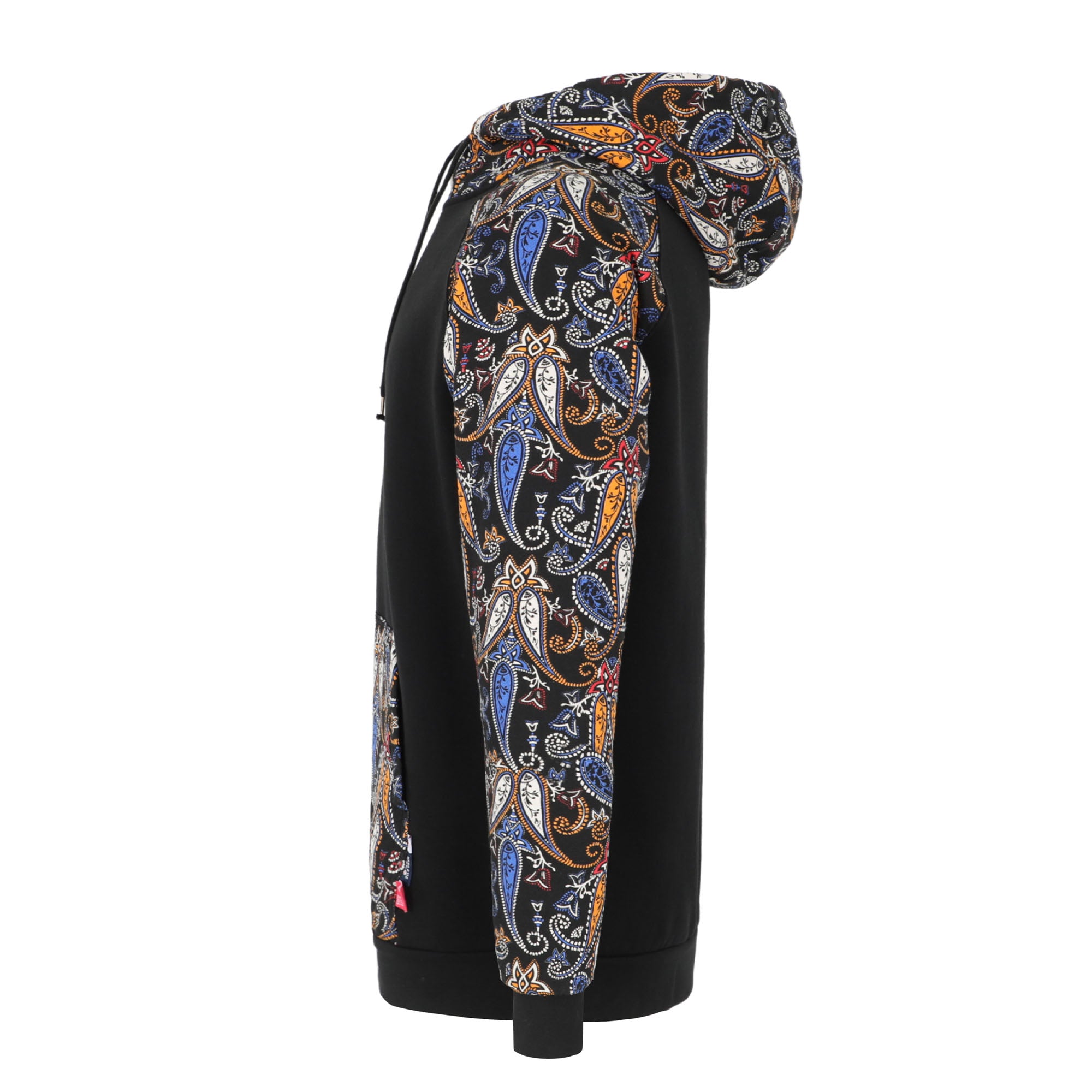 10.5oz Paisley Printed Two Tone Cotton Fleece Flame Resistant Pullover Hoodies(Final Sale)-1109P