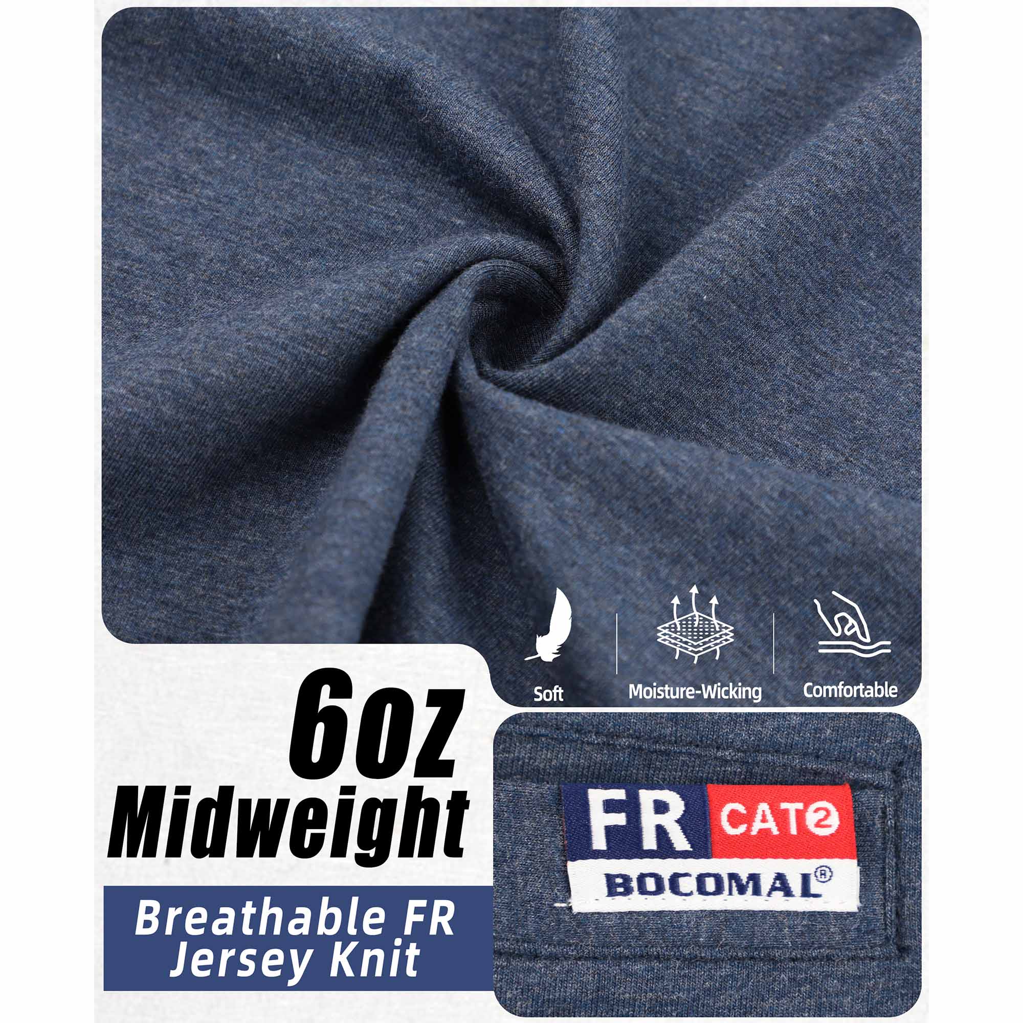 6OZ Breathable Vented Mesh (Sleeve and Underarm) FR T-Shirt- 4435