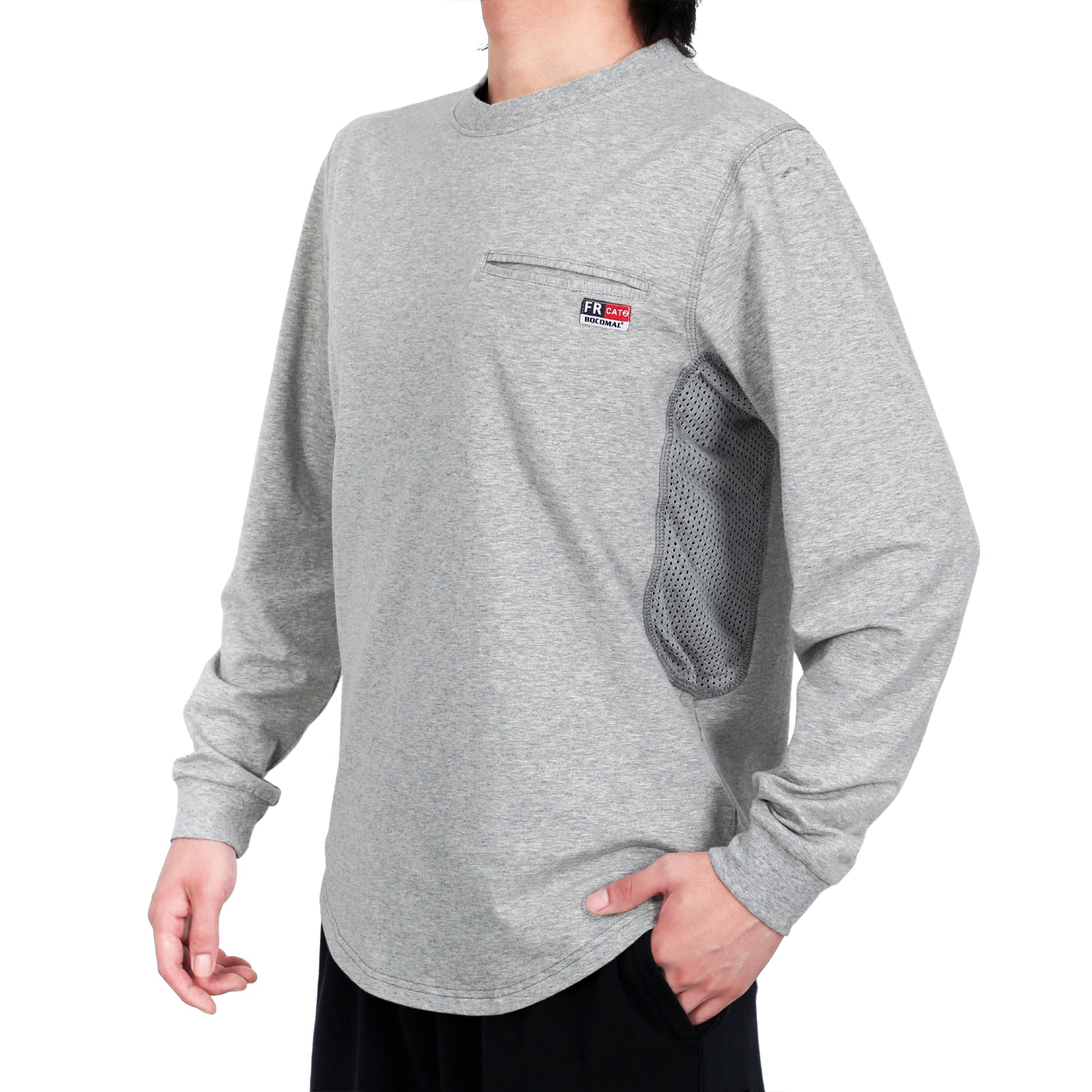 6OZ Buttonless Pullover T-Shirts/Breathable Vented Design-6022
