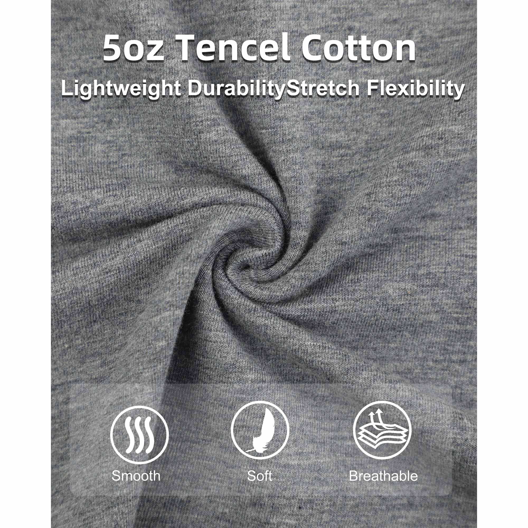 5.5OZ Lightweight Henley Short Sleeve T-Shirts(NON-FR) - TS011M