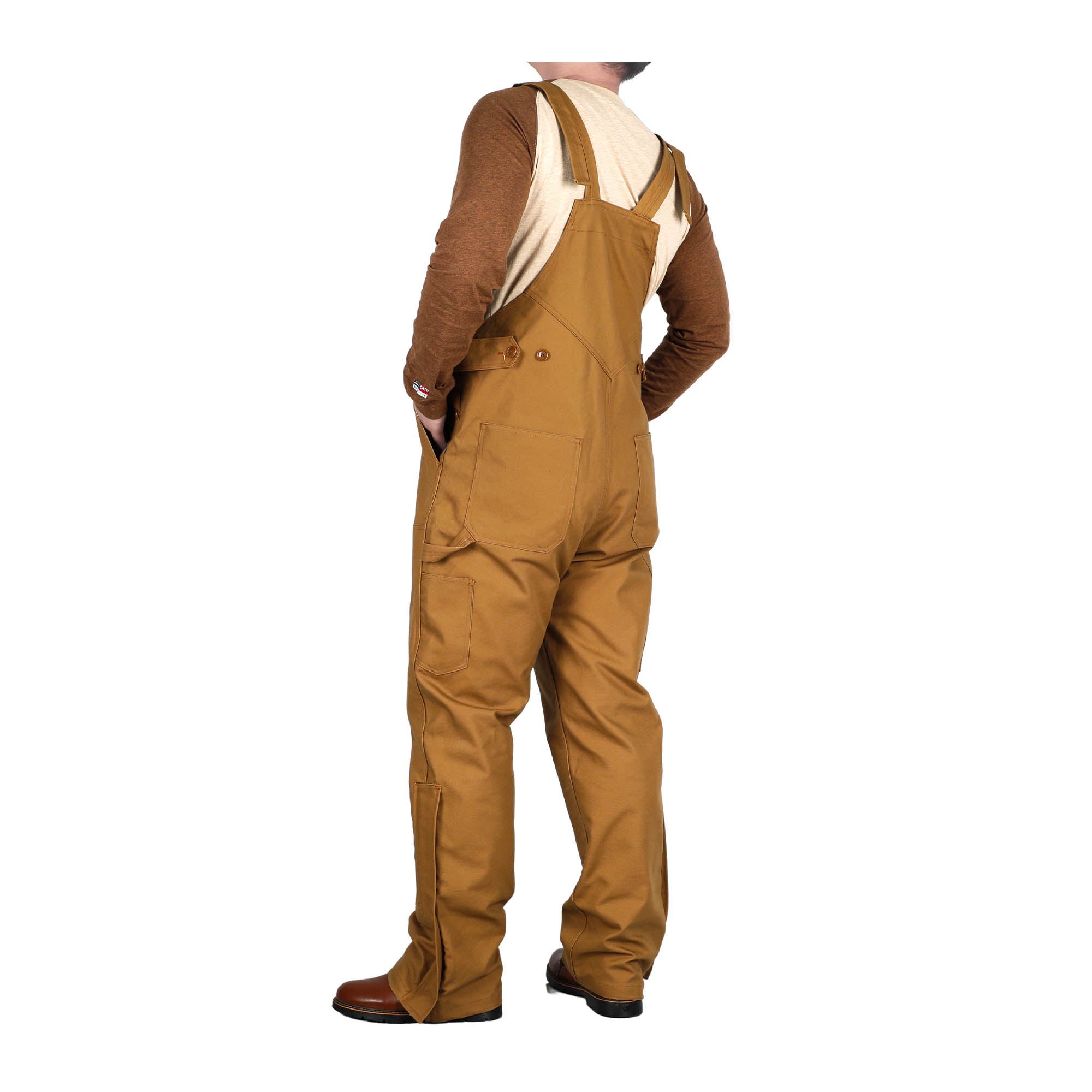 10OZ Bib Overall/Leg Zipper-6704