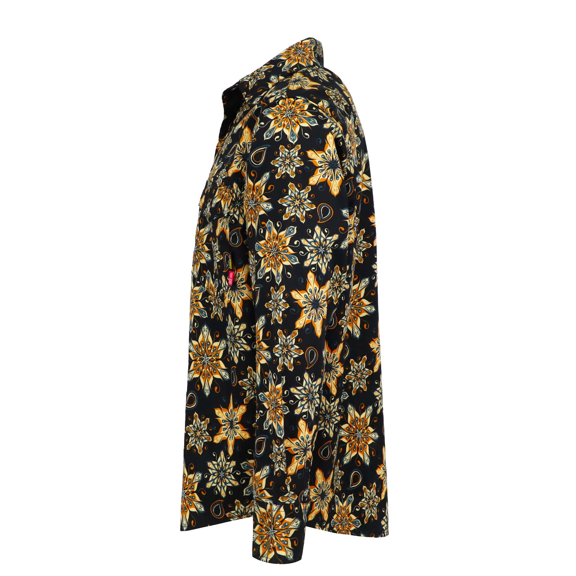 6.5OZ Lightweight Printed FR Shirts With Pearl Snap-0916A