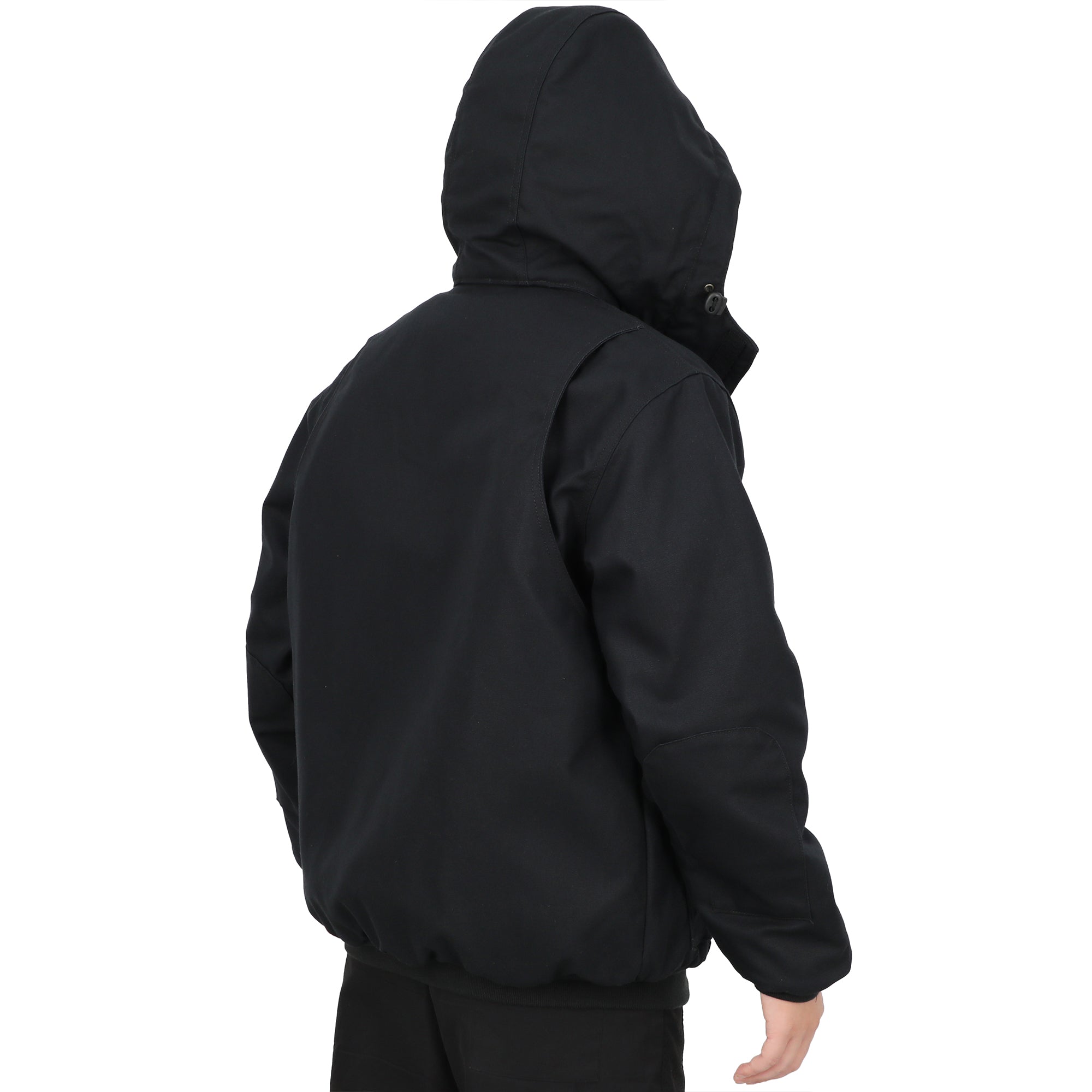 FR Jacket Insulated Heavyweight Canvas Flannel Lined,Detachable Hood-8804