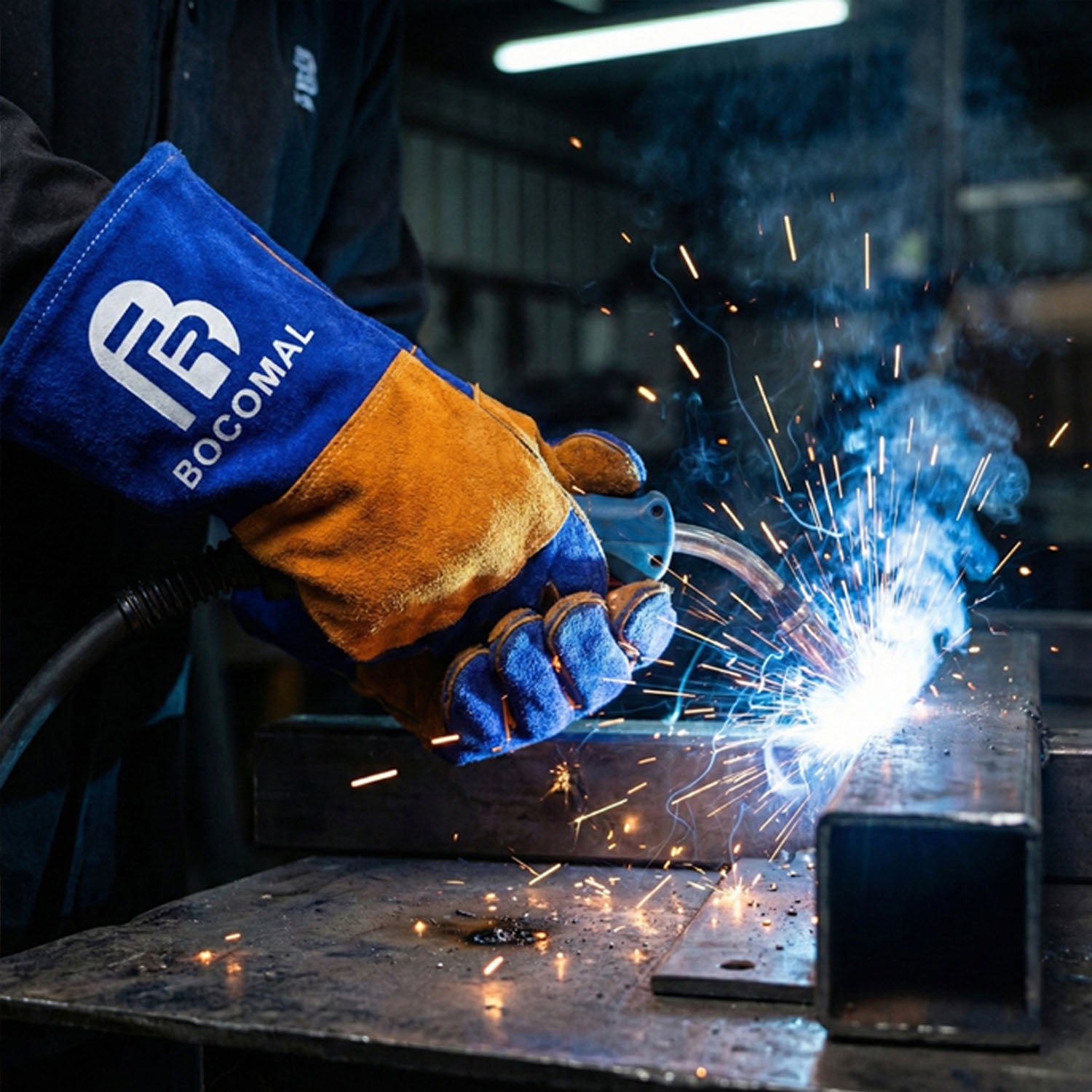 16-Inch Triple-Layer Heat- Resistant Protective Gloves(Heat up to 500°C)-0301