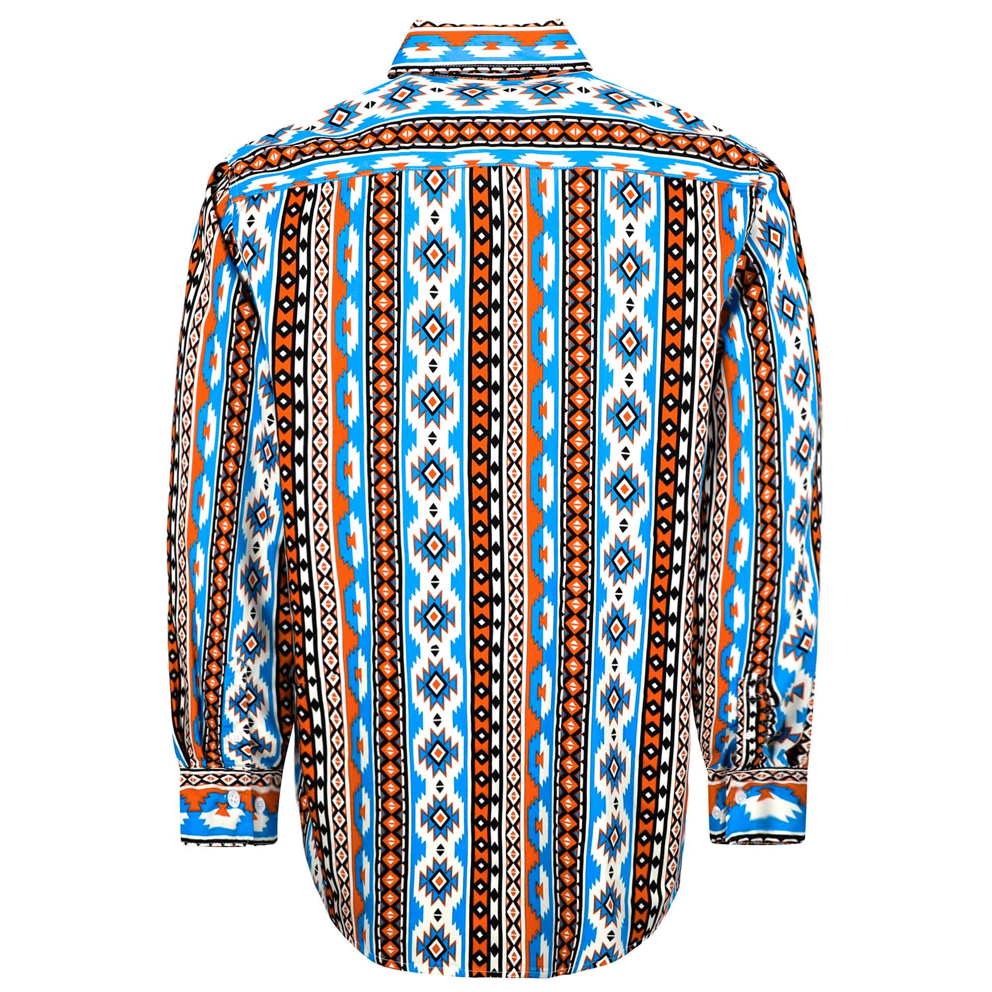 6.5OZ Printed Bohemia Button Down Flame Resistant Work Shirt-0816A-NEW