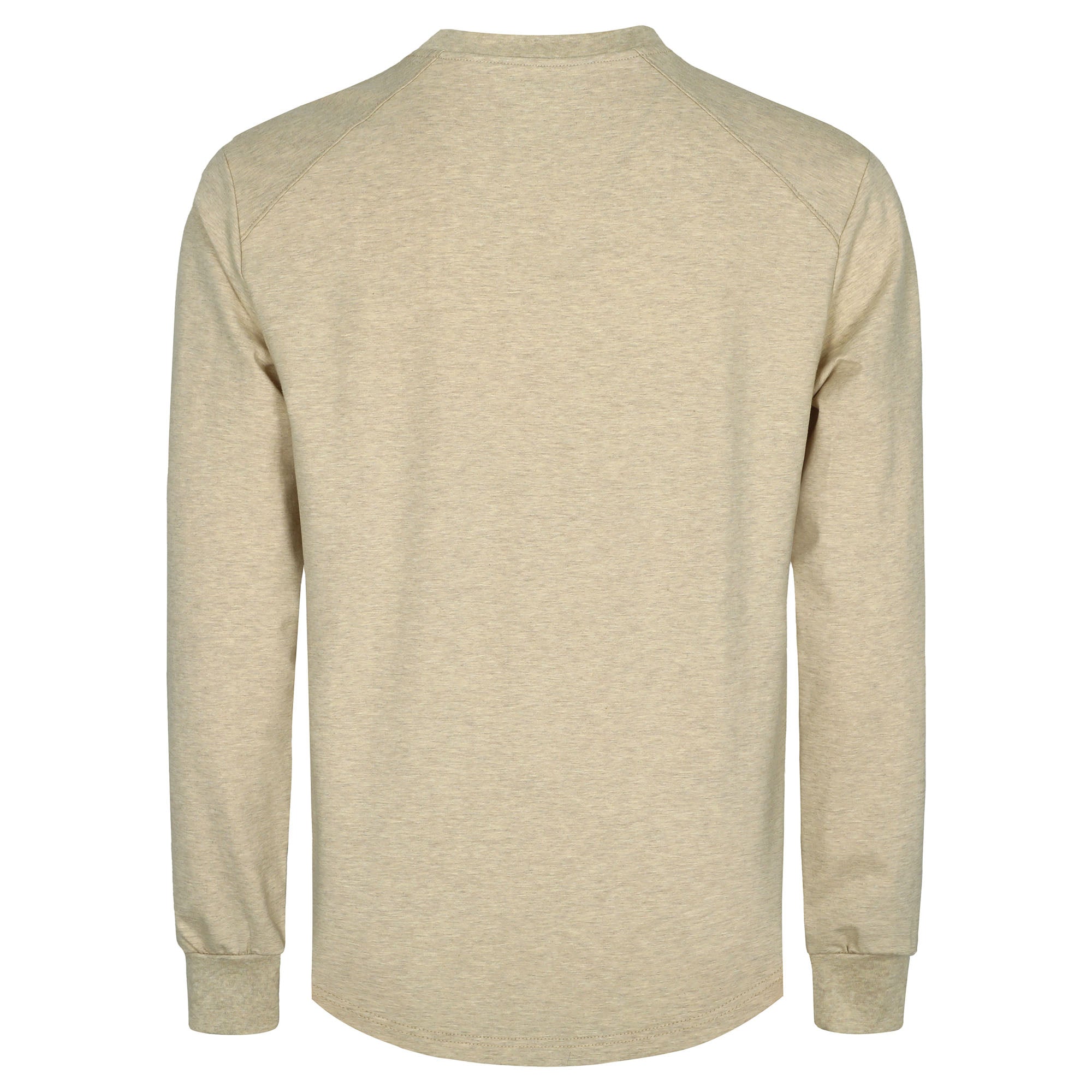 6OZ Crewneck Cotton Tencel Heather Blended Flame Resistant Work T-Shirt - A335