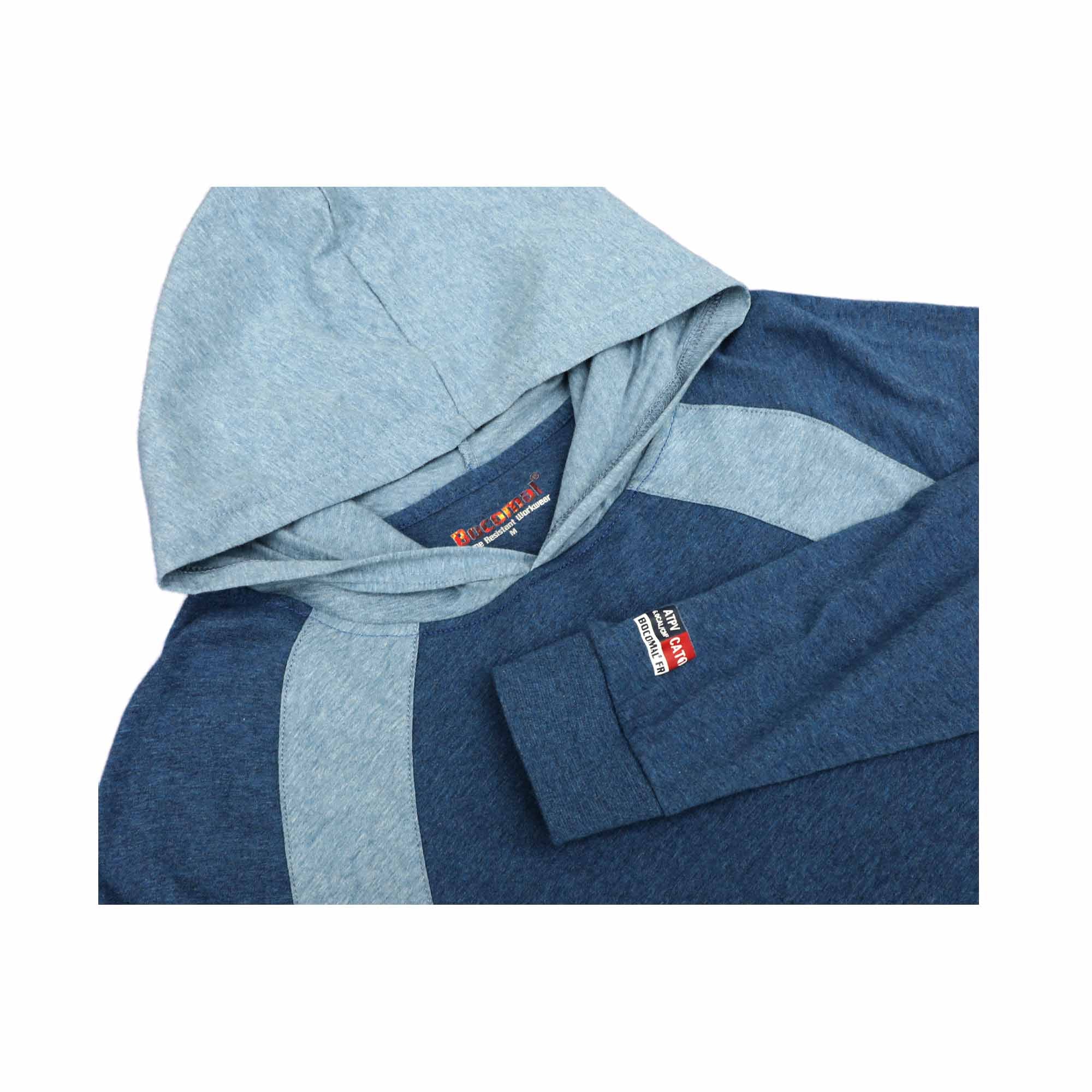 4.5OZ Buttonless Pullover T-Shirts/Contrast Fabric-4117