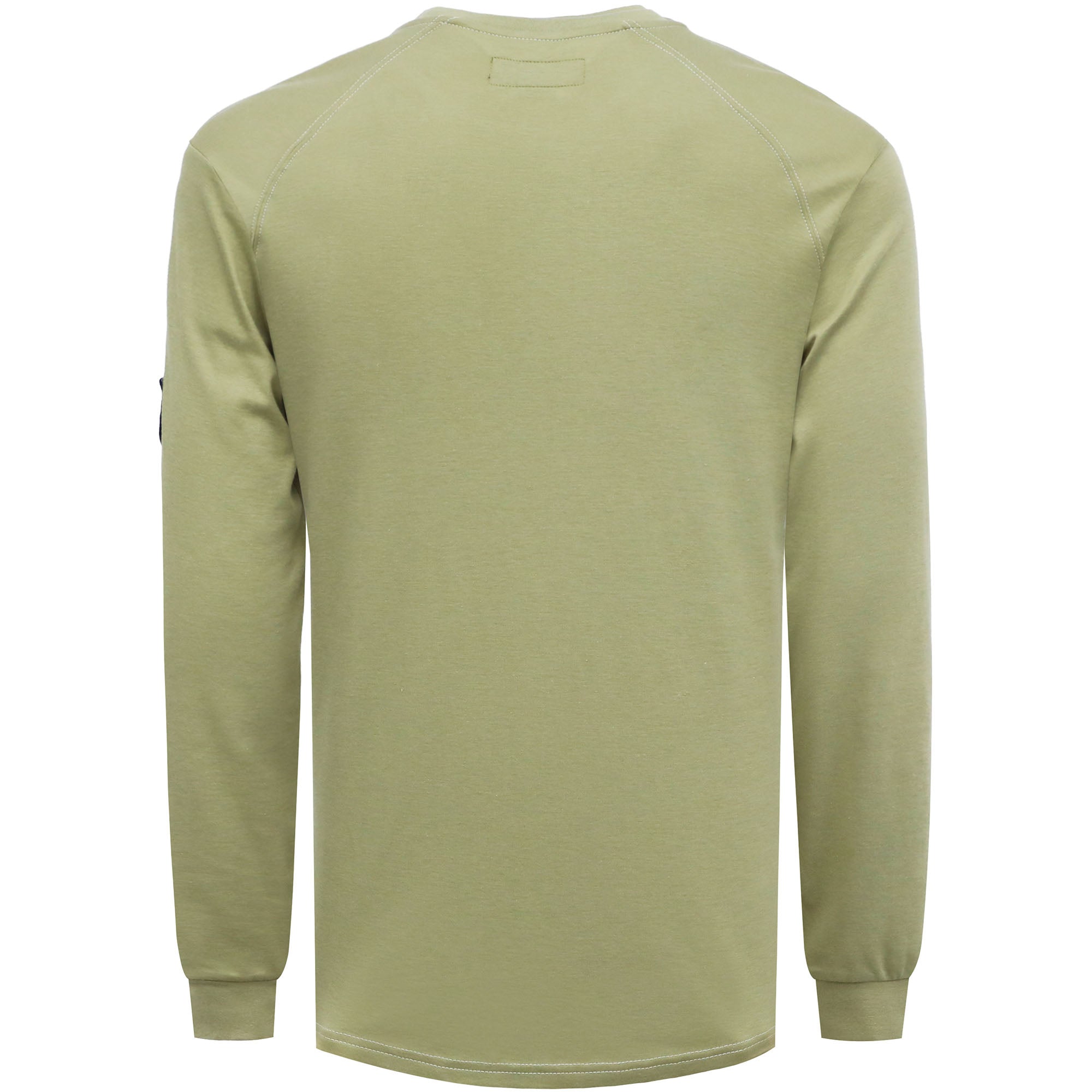 5.5oz Cotton Long Sleeve Henley Shirt Flame Resistant -9108