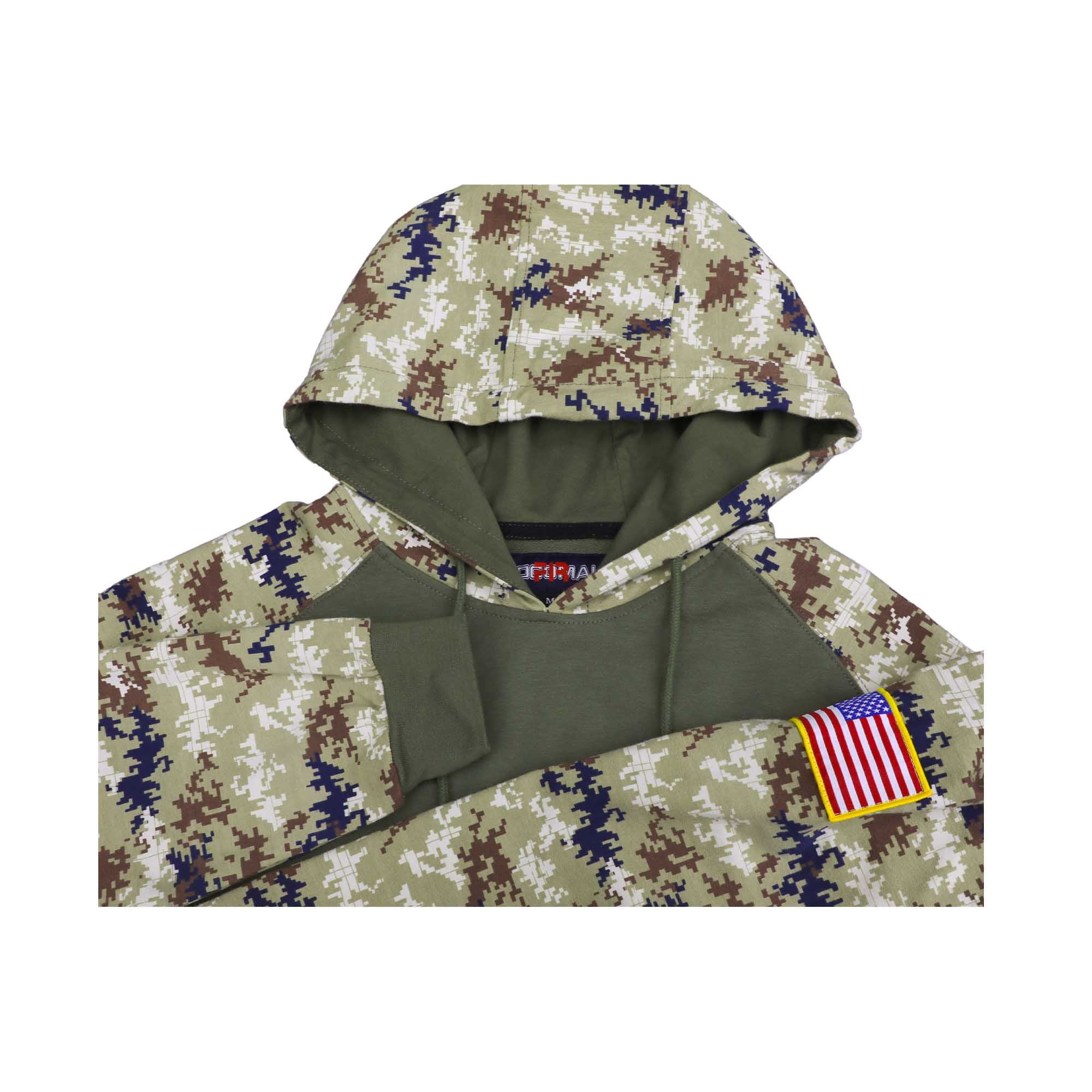 7.5OZ Pullover Hoodies/Camouflag-4913/4913P