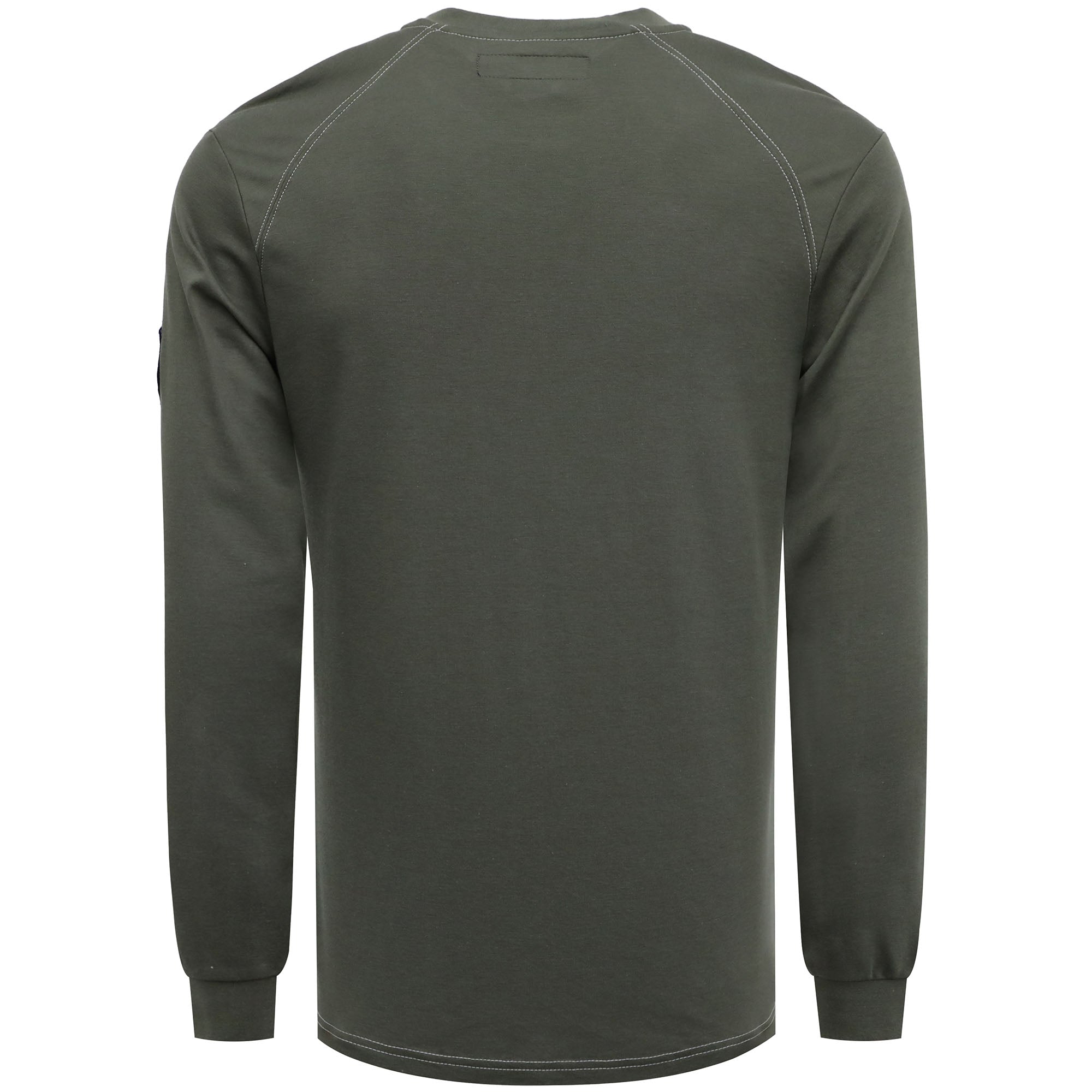 5.5oz Cotton Long Sleeve Henley Shirt Flame Resistant -9108