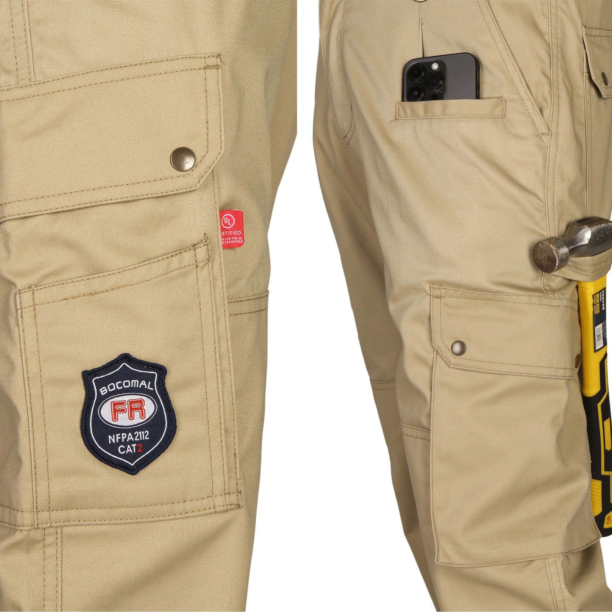 7.5OZ Cargo Pants-9 Pockets-3301