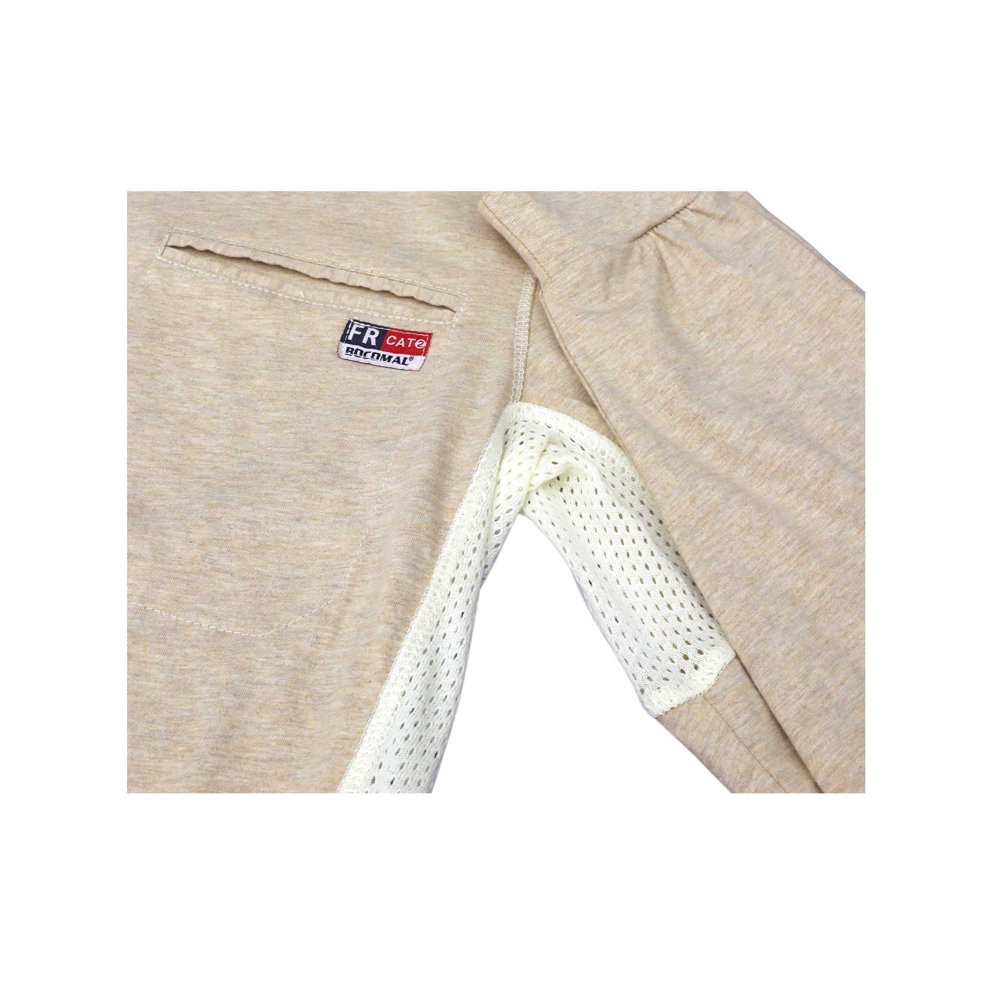 6OZ Buttonless Pullover T-Shirts/Breathable Vented Design-6022