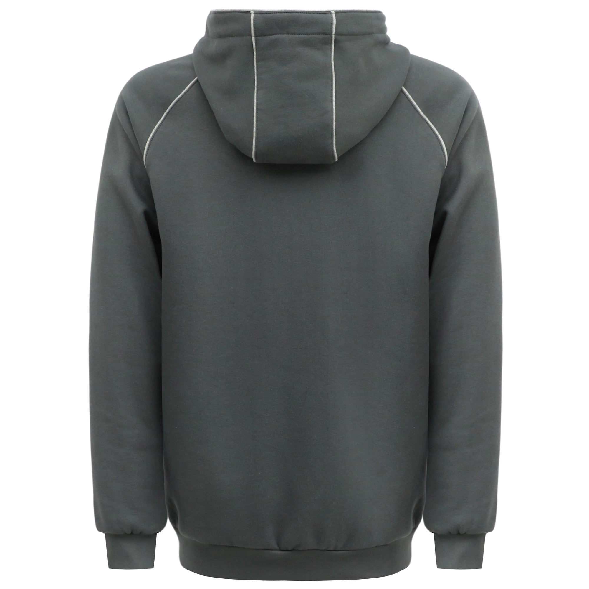 12OZ Heavyweight Cotton Fleece Zipper Front FR Hooded Sweatshirts-1531B