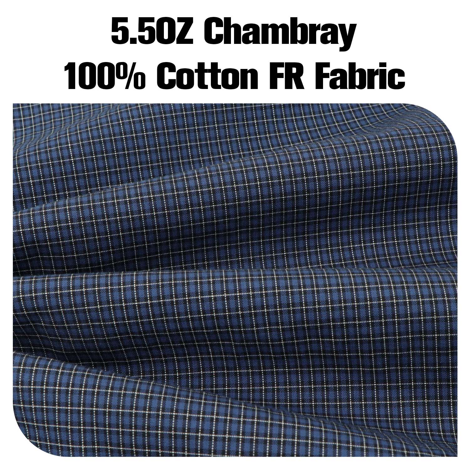5.5OZ FR Plaid Shirt - B841