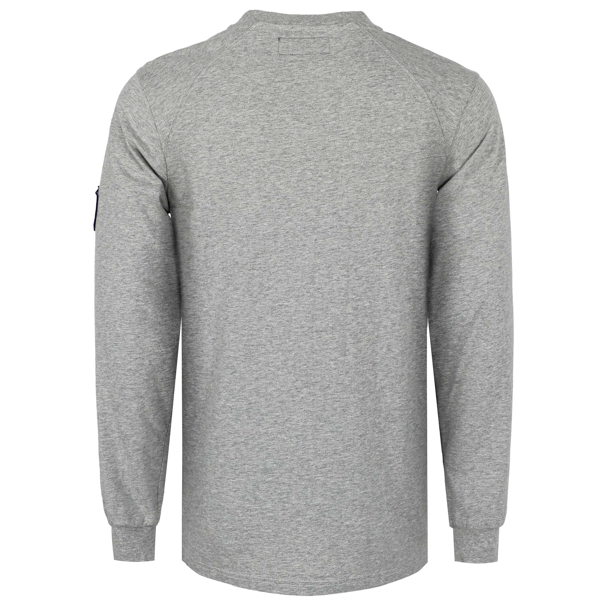 5.5oz Cotton Long Sleeve Henley Shirt Flame Resistant -9108