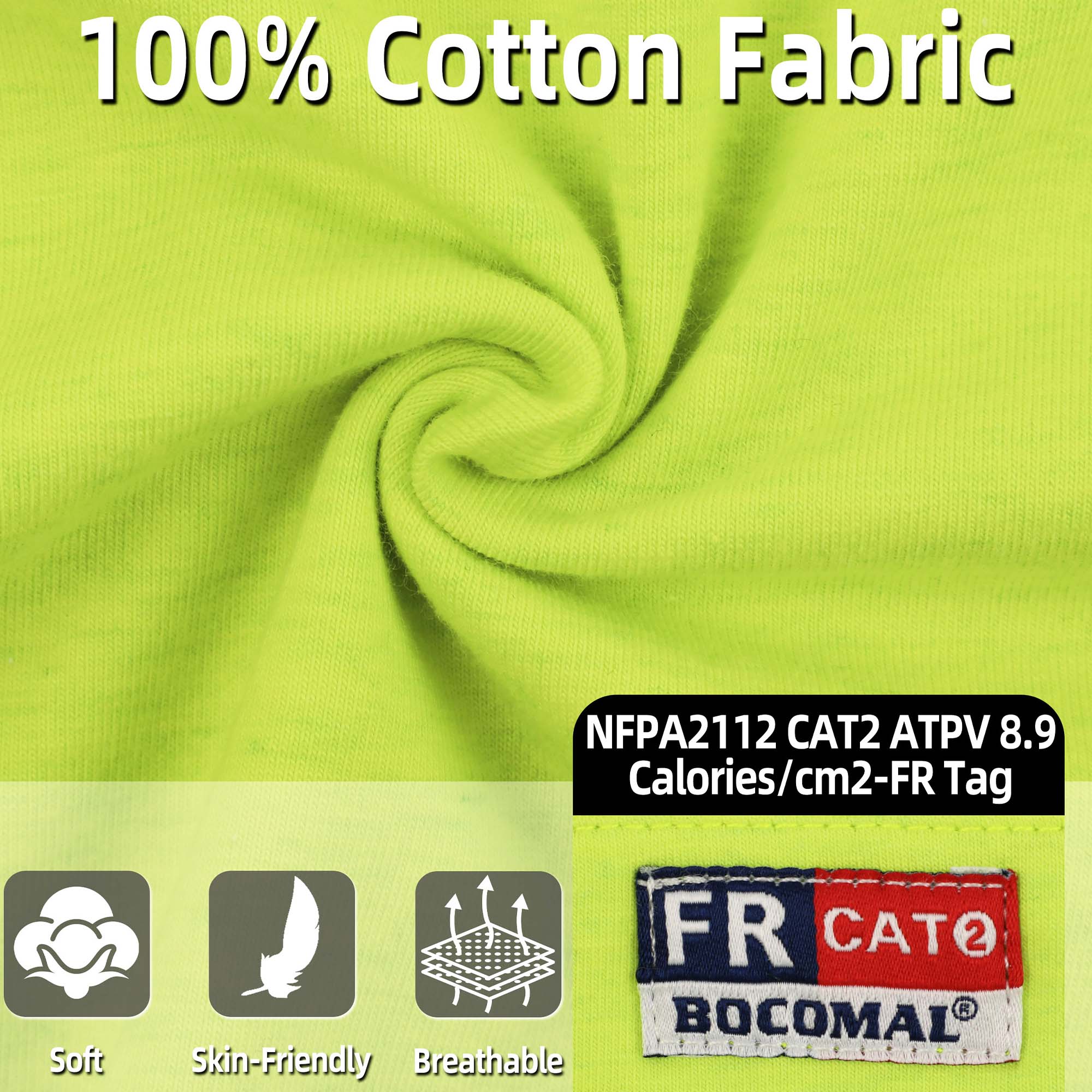 6OZ Breathable Vented Design FR T-Shirts - 6922