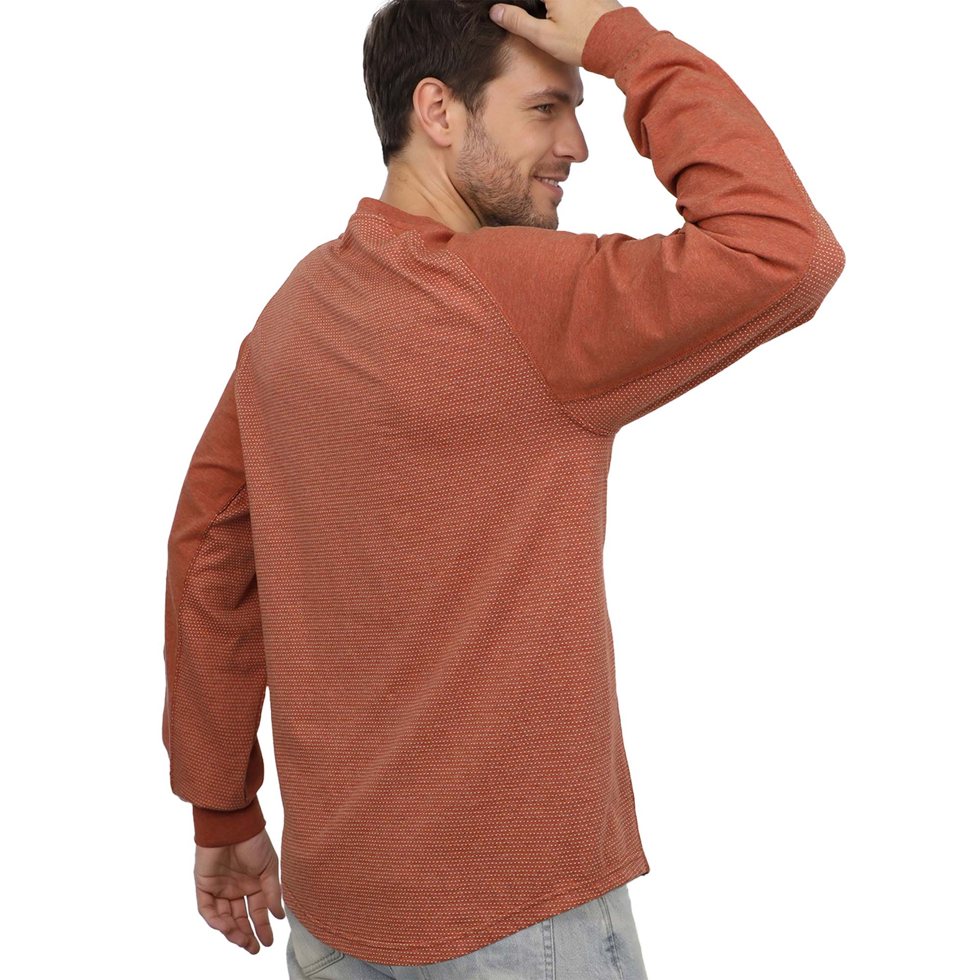 6OZ Henley Bird's-Eye Breathable Vented Mesh FR Tee