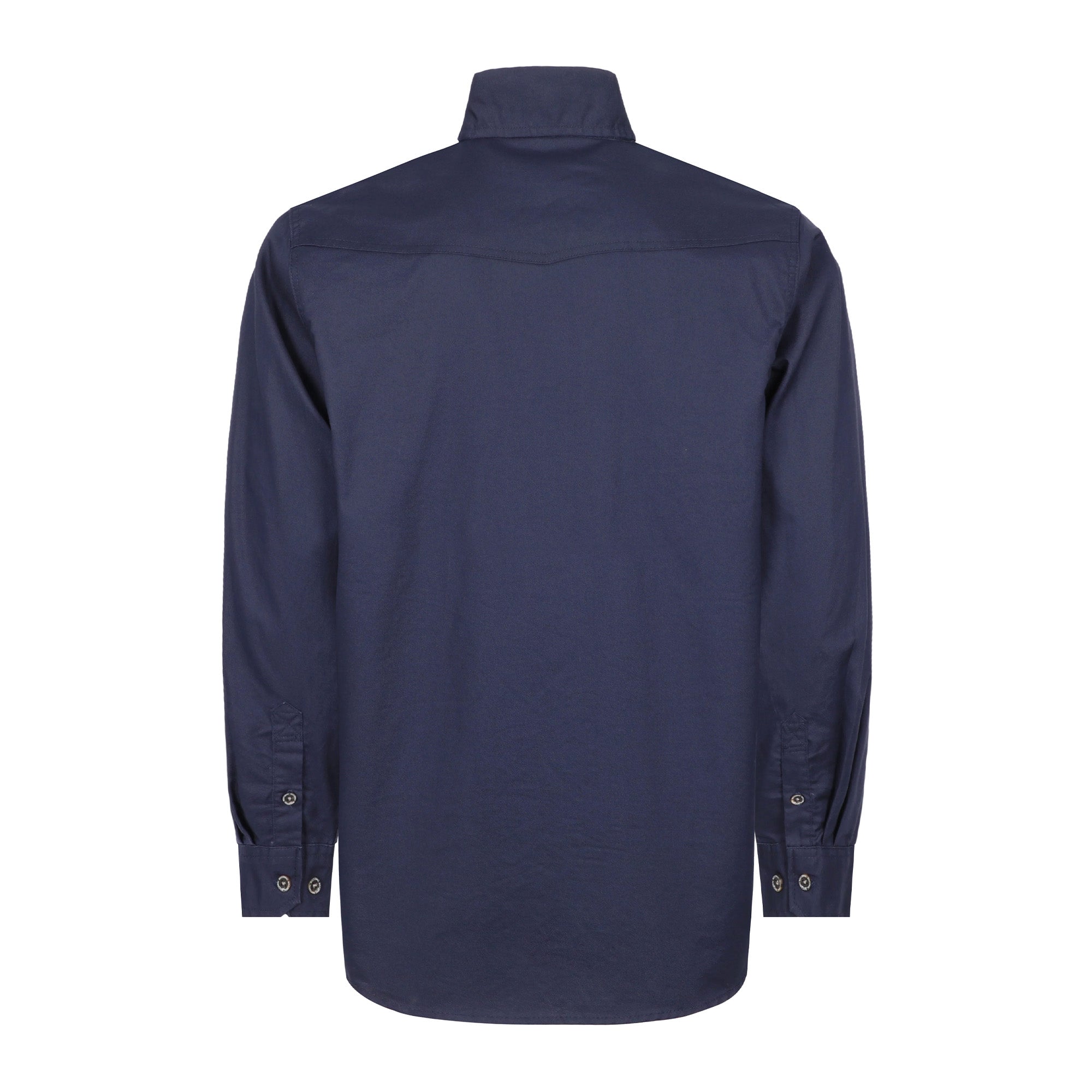 6.5OZ Dura-Light Soft Heather Duck FR Work Shirt -B639