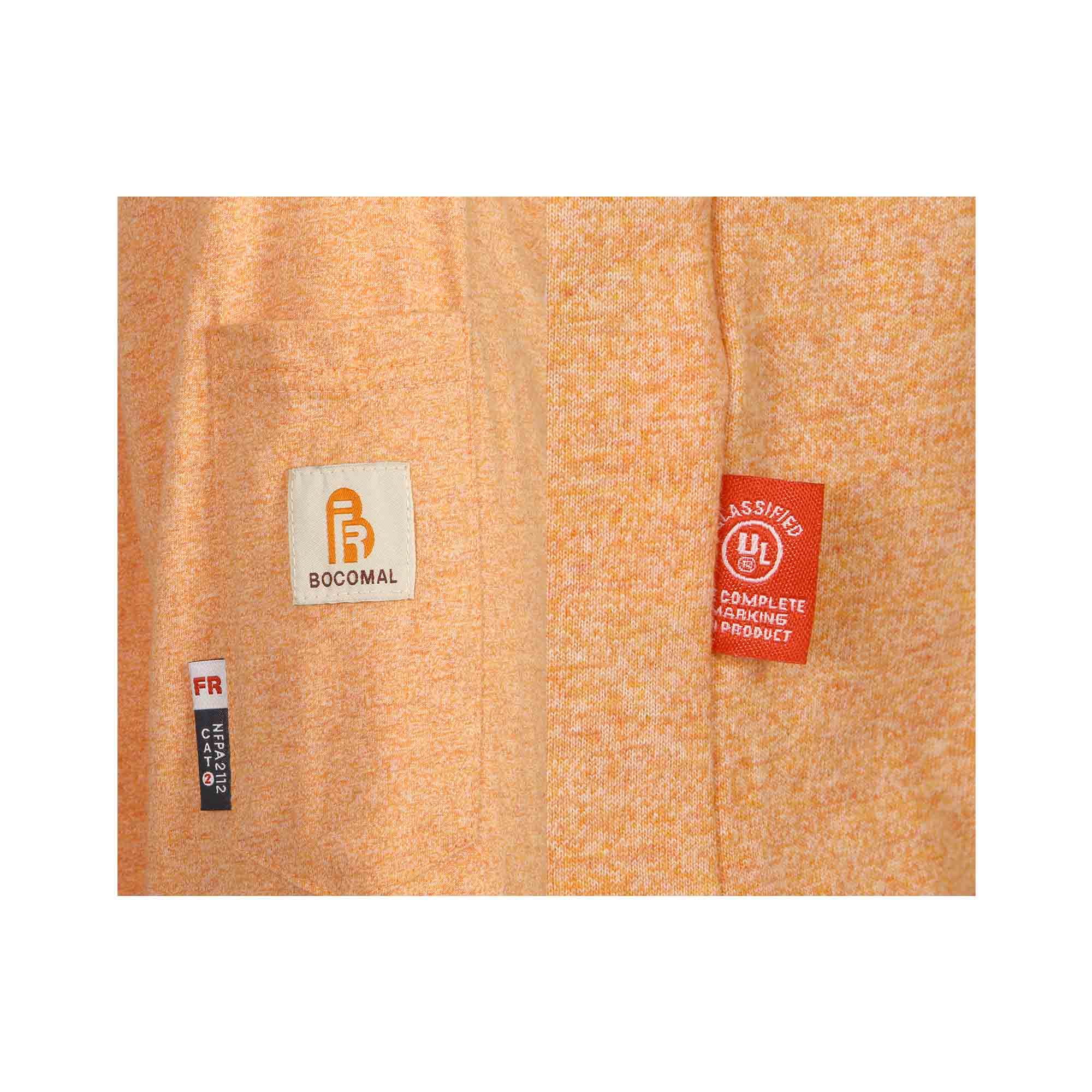 4.5OZ Buttonless Pullover T-Shirts/Decorative Thread-5617