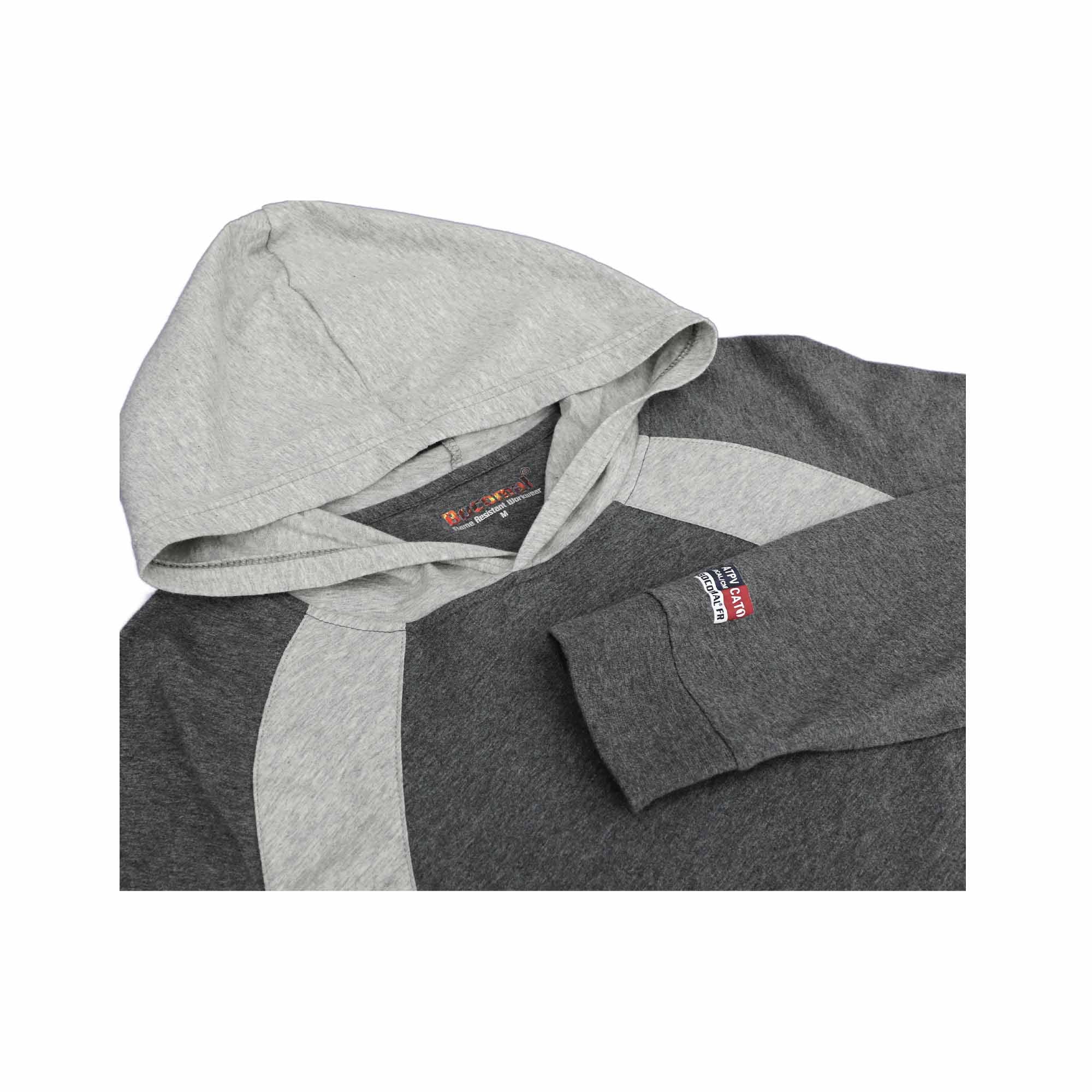 4.5OZ Buttonless Pullover T-Shirts/Contrast Fabric-4117