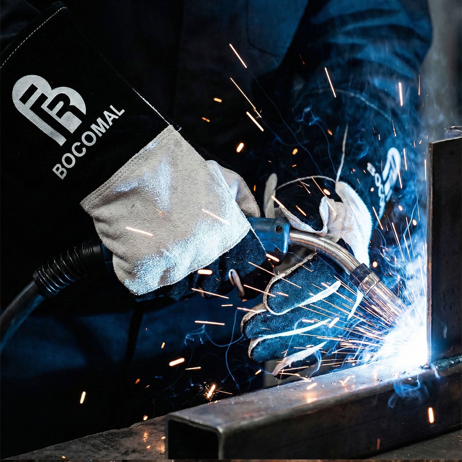 16-Inch Triple-Layer Heat- Resistant Protective Gloves(Heat up to 500°C)-0301